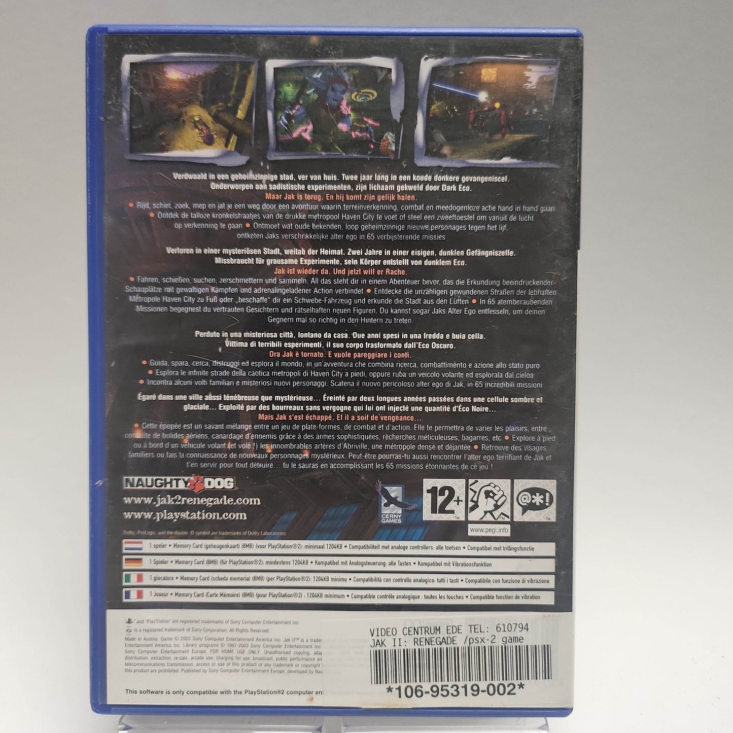 Jak II Renegade Playstation 2 - Feniks Gameshop