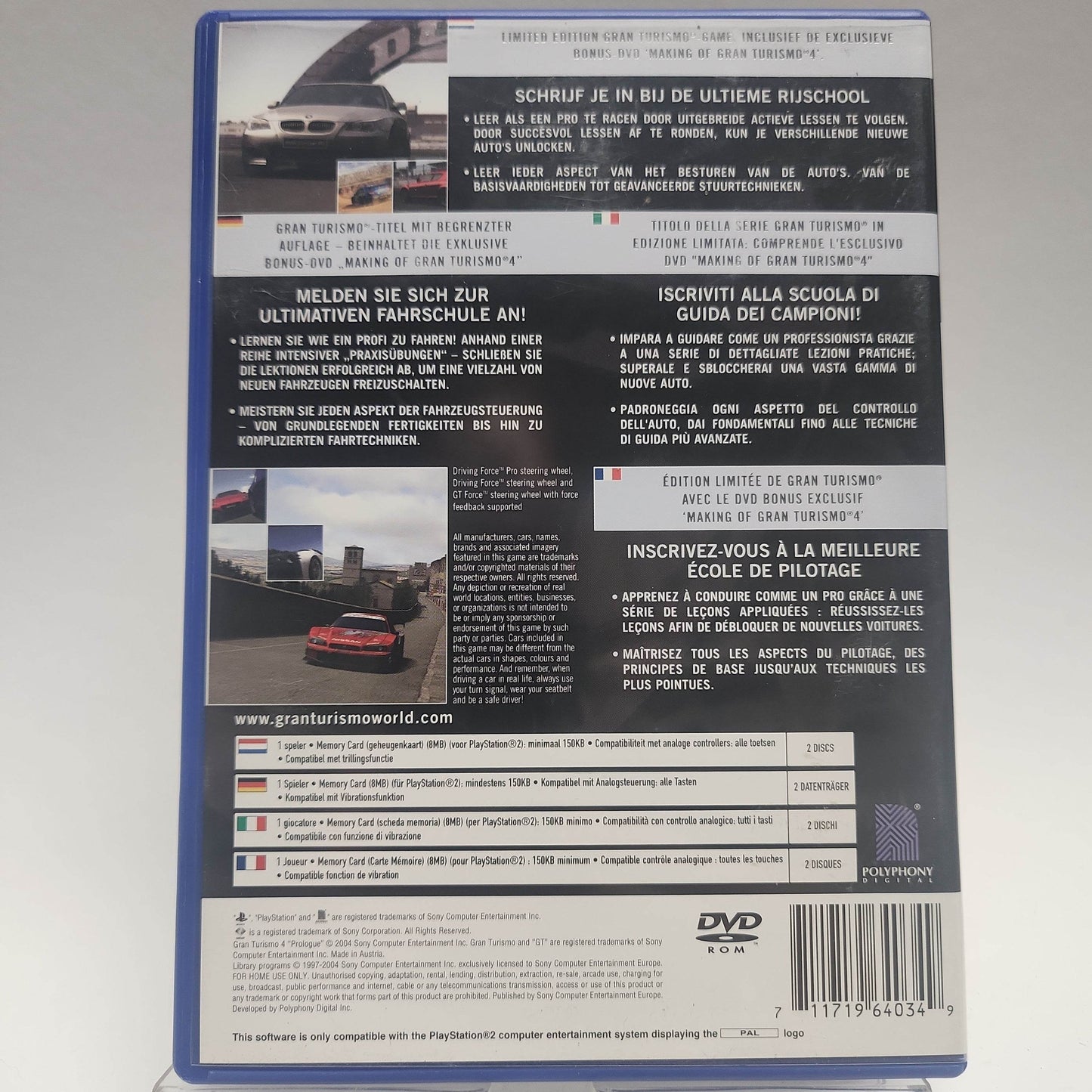 Gran Turismo 4 Prologue + the Making Off Playstation 2 - Feniks Gameshop