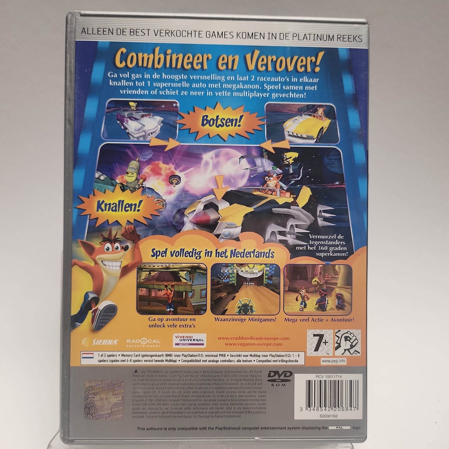 Crash Tag Team Racing Platinum Playstation 2 - Feniks Gameshop