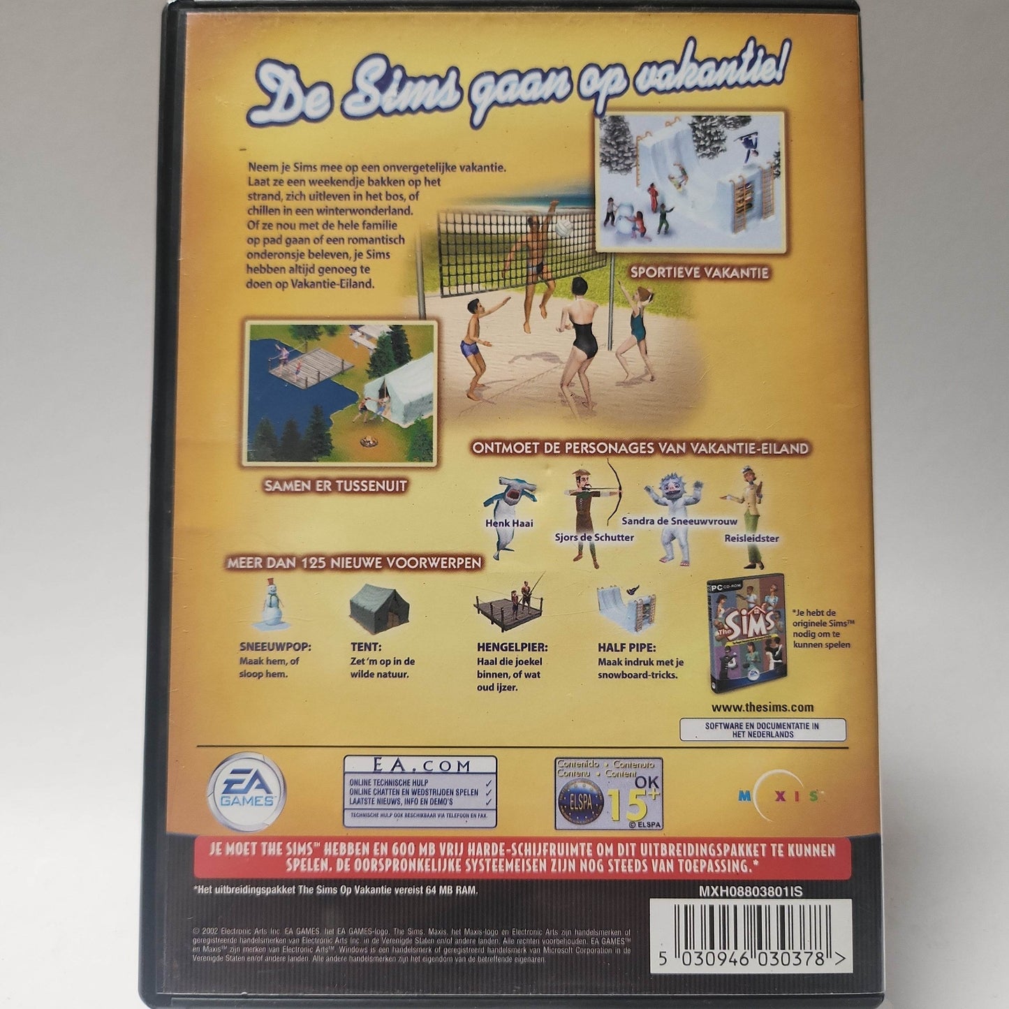 Sims Op Vakantie Uitbreidingspakket PC - Feniks Gameshop