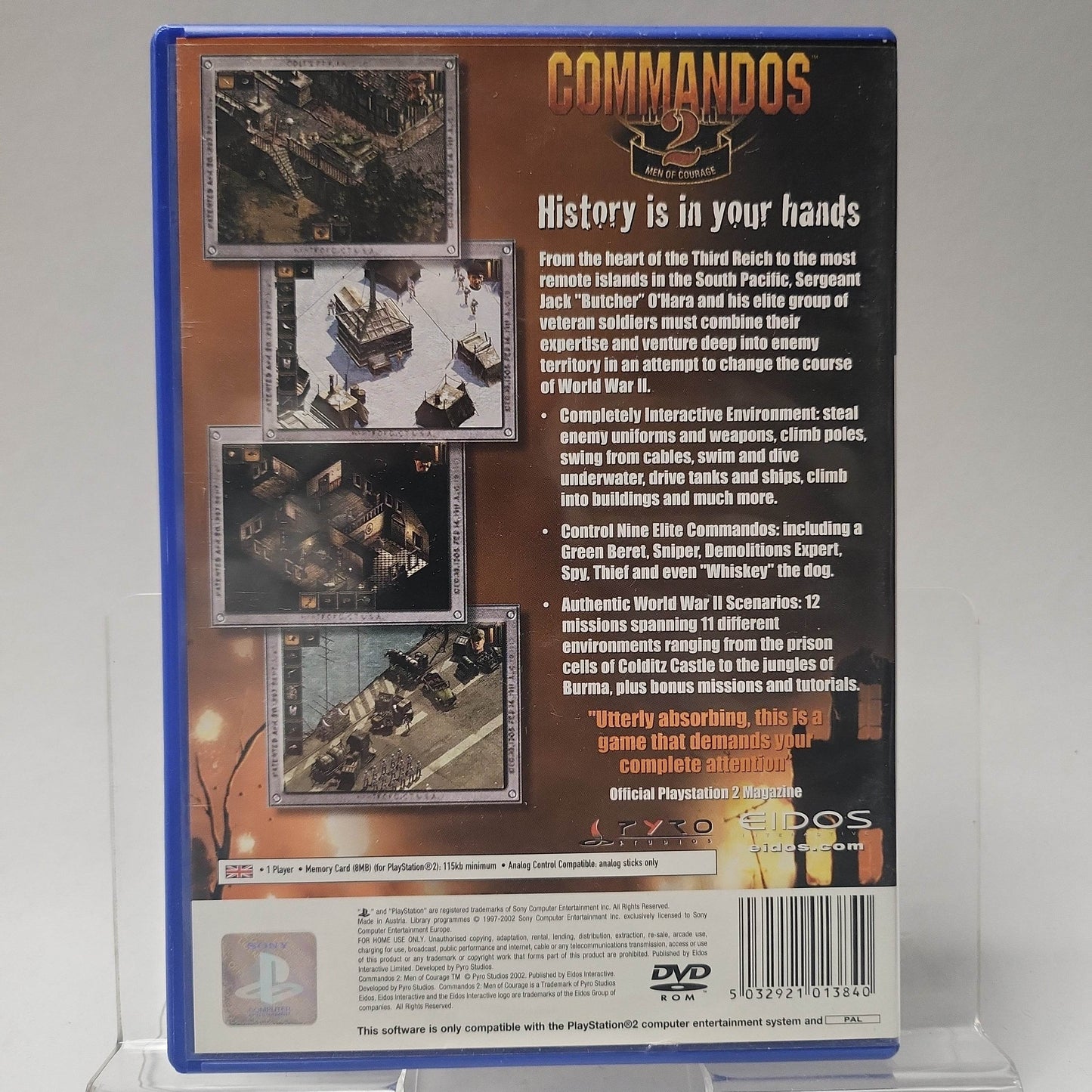 Commandos 2 Men of Courage Playstation 2 - Feniks Gameshop