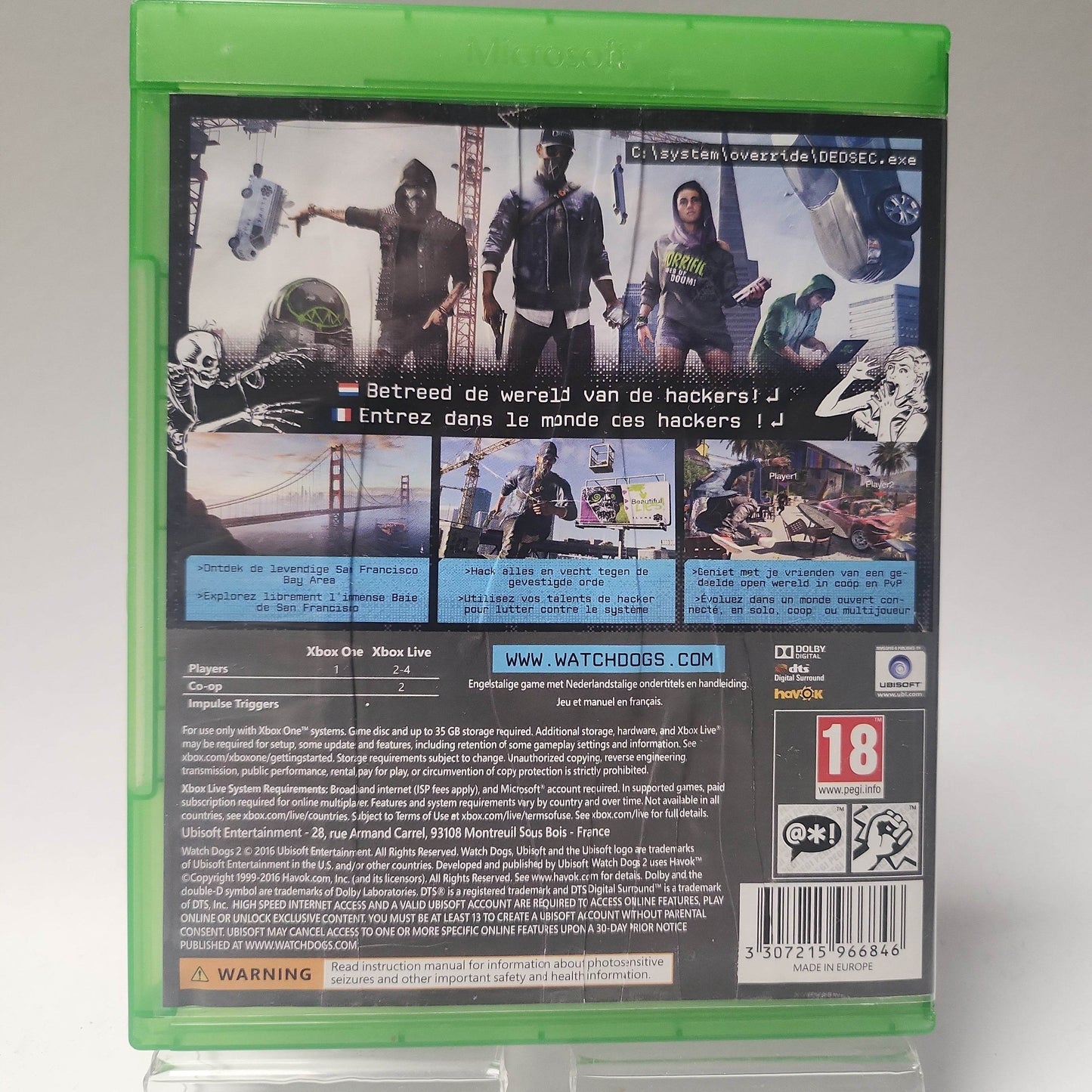 Watch Dogs 2 Xbox One - Feniks Gameshop