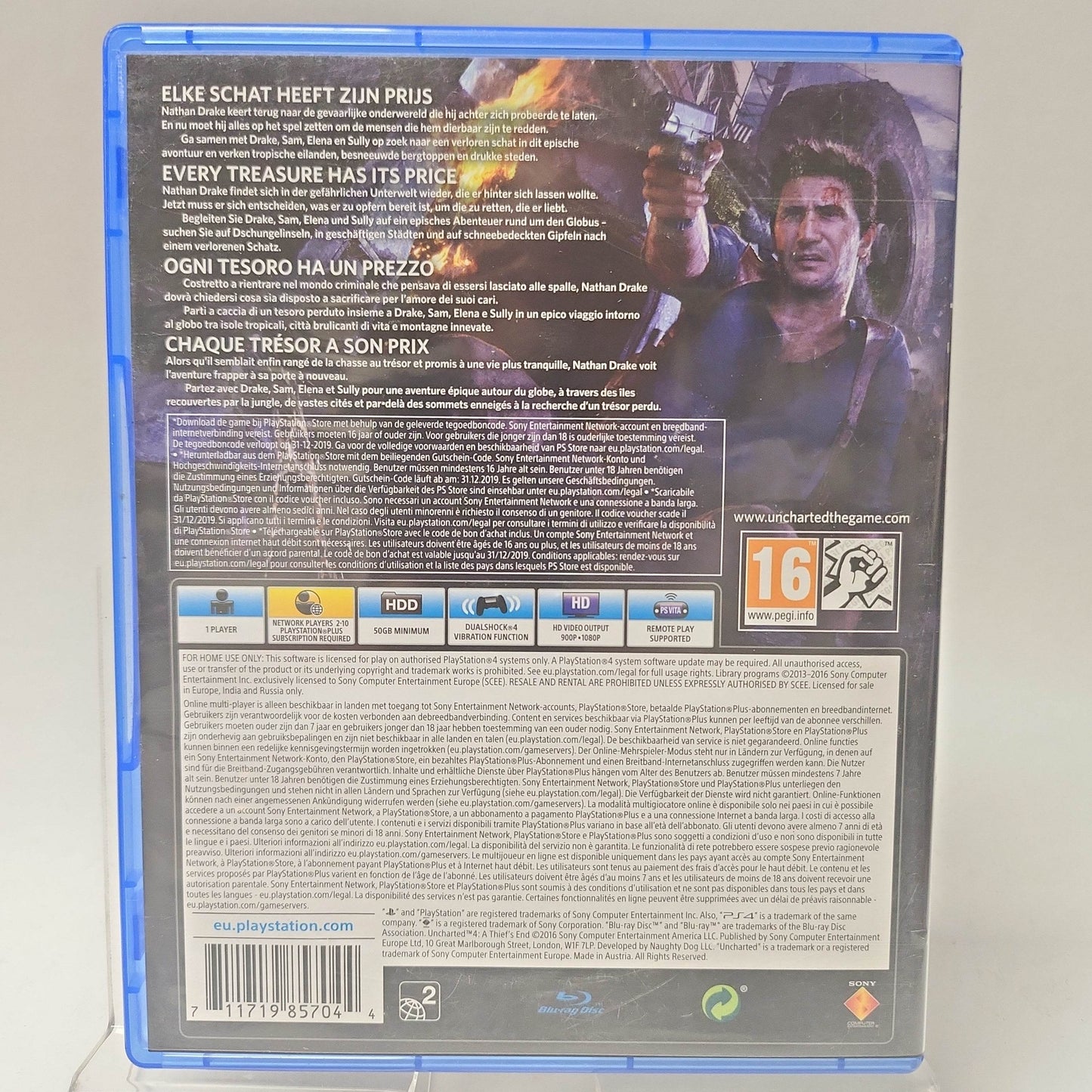 Uncharted 4 A Thief's End Playstation 4 - Feniks Gameshop