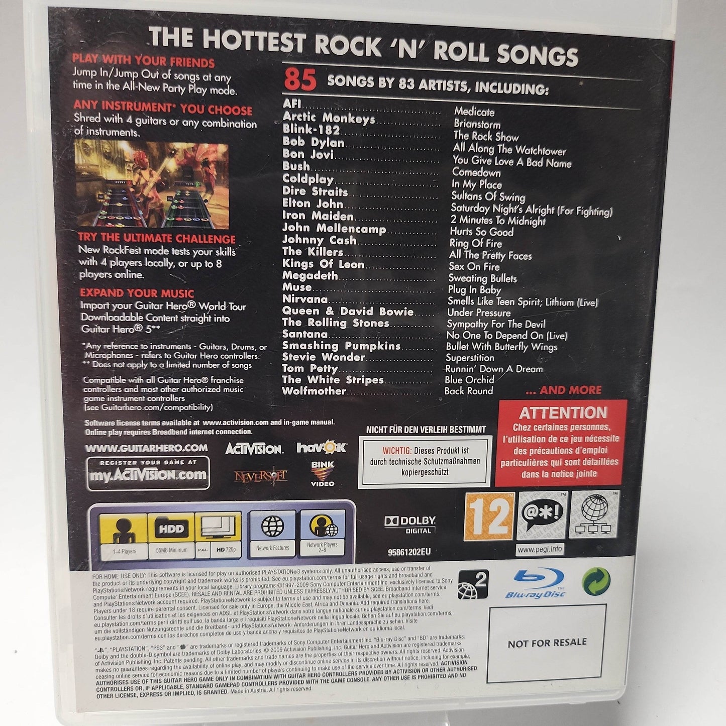 Guitar Hero 5 Playstation 3 - Feniks Gameshop