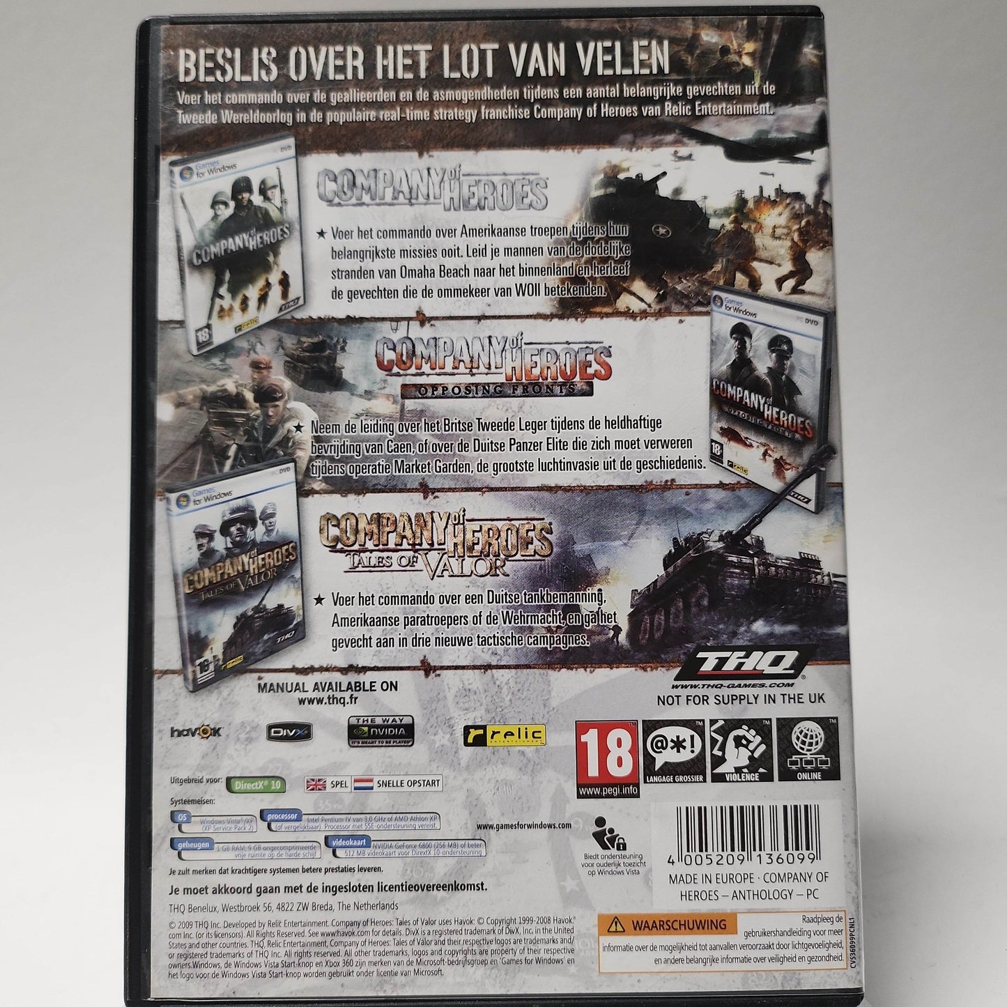 Company of Heroes Anthology (No Book) PC - Feniks Gameshop