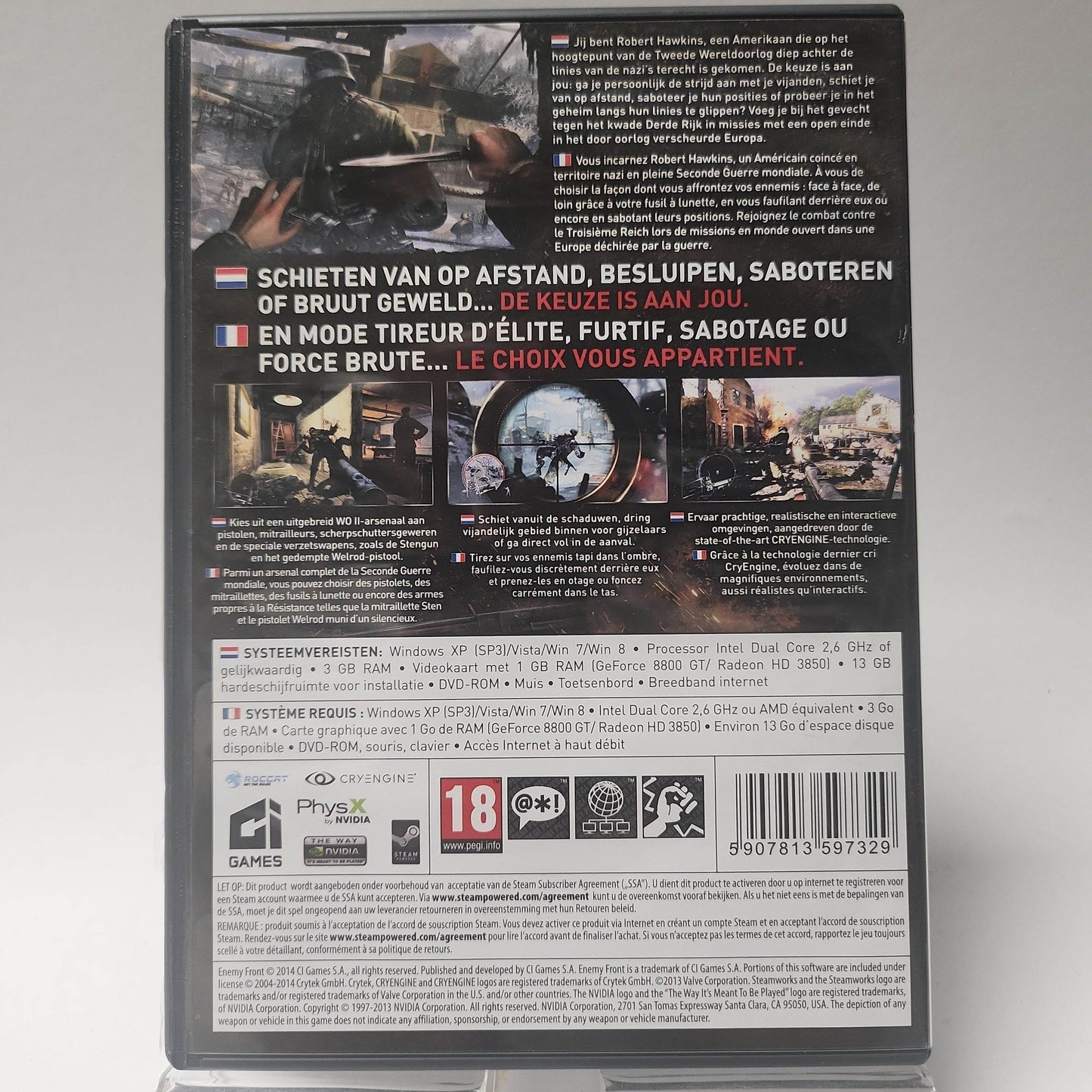 Enemy Front Limited Edition PC - Feniks Gameshop