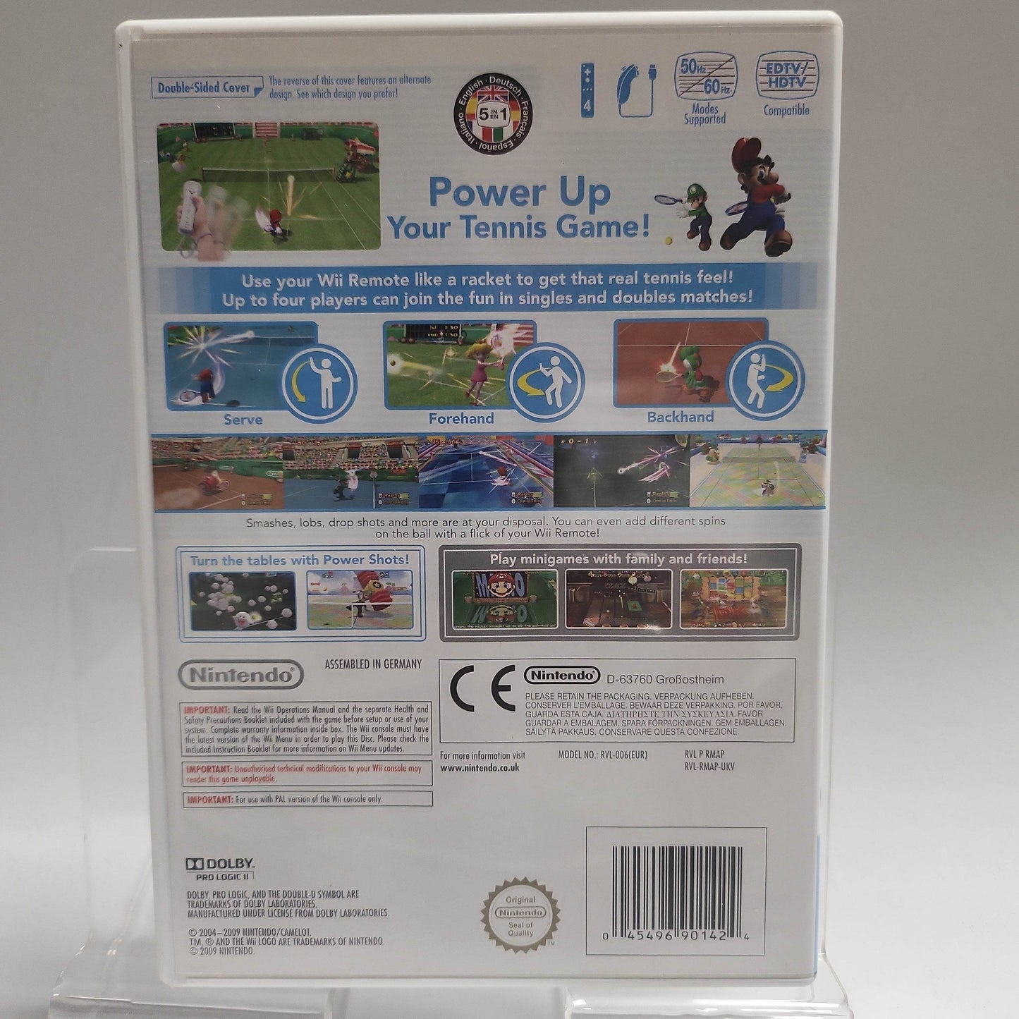 New Play Control Mario Power Tennis Nintendo Wii - Feniks Gameshop