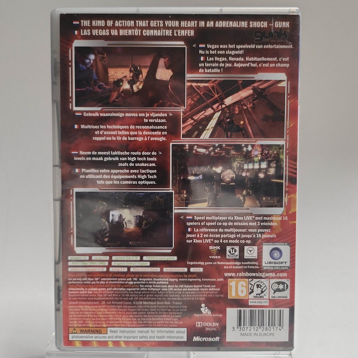 Tom Clancy's Rainbow Six Vegas Best Sellers Cl Xbox 360 - Feniks Gameshop