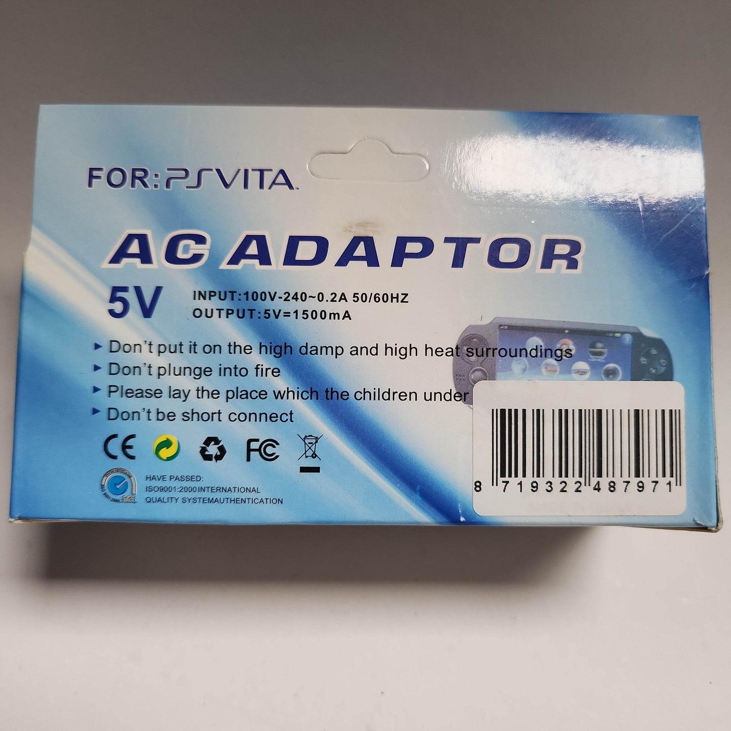 AC Adaptor 5V PS Vita - Feniks Gameshop