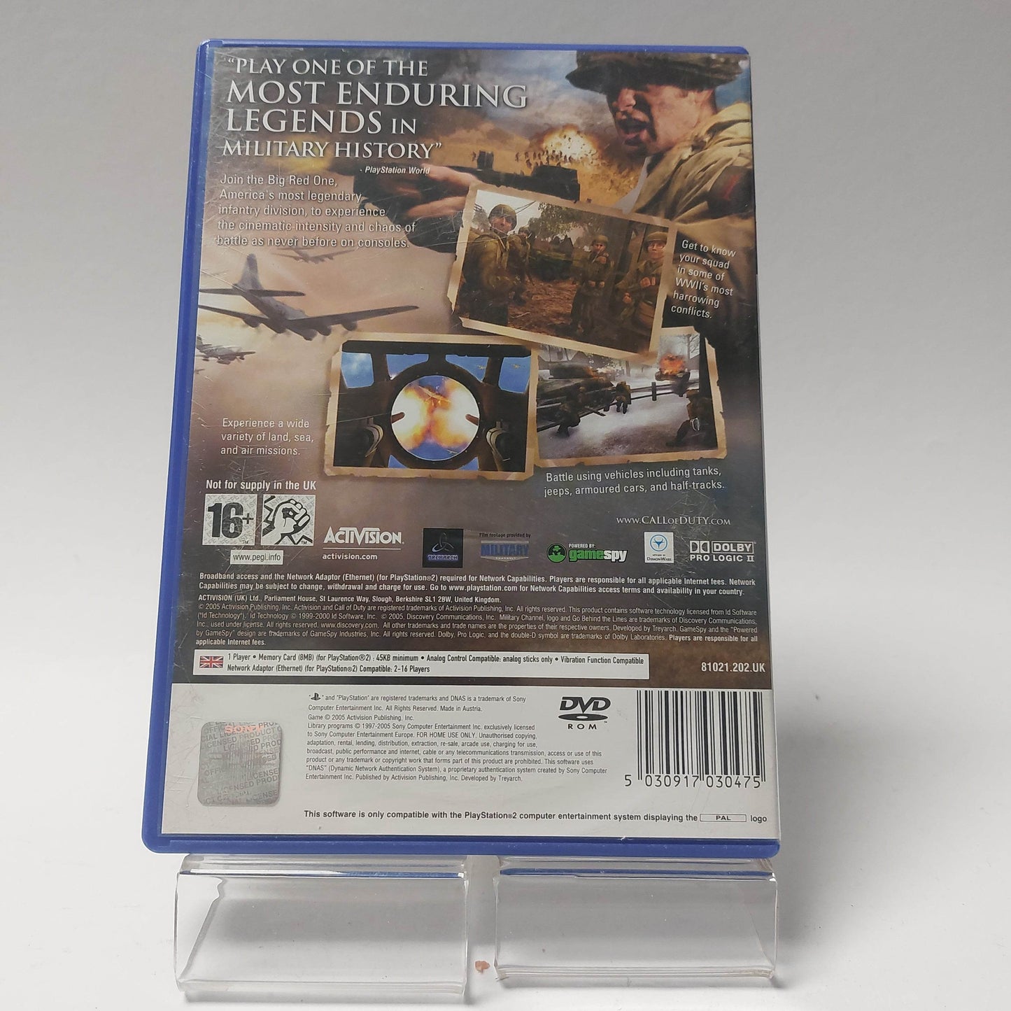 Call of Duty 2 Big Red One Playstation 2 - Feniks Gameshop