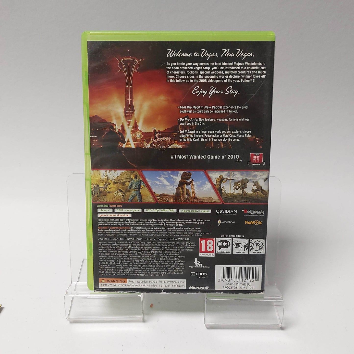 Fallout New Vegas Xbox 360 - Feniks Gameshop