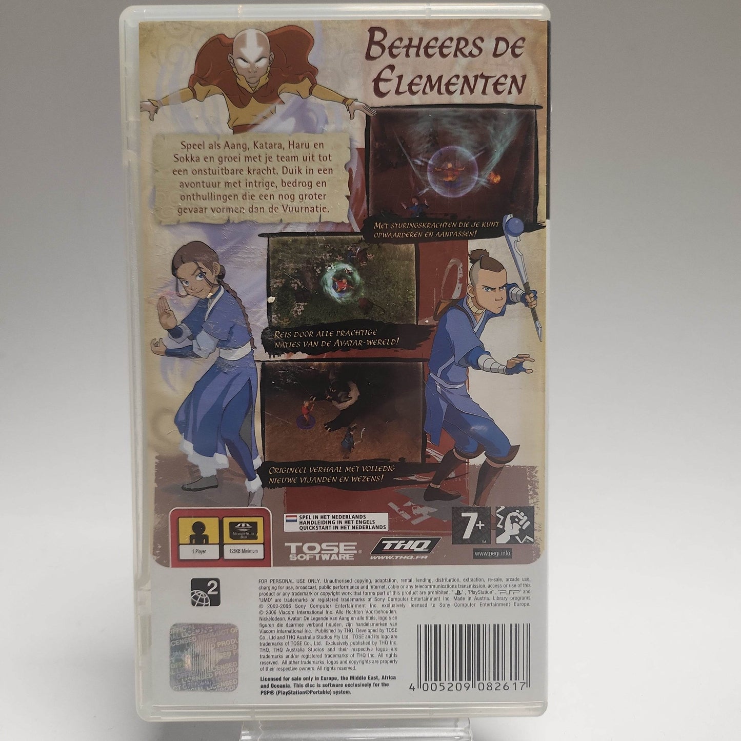 Avatar de Legende van Aang Playstation Portable - Feniks Gameshop