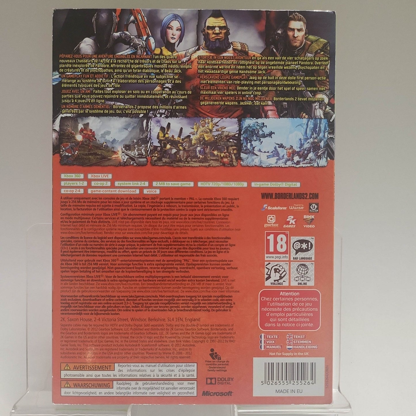 Borderlands 2 + Slipcover Xbox 360 - Feniks Gameshop