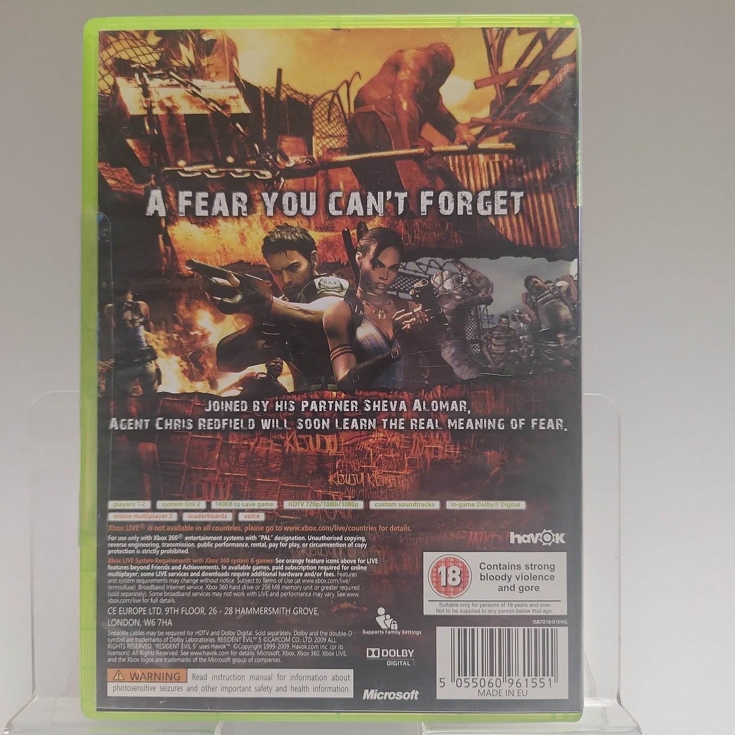 Resident Evil 5 Xbox 360 - Feniks Gameshop