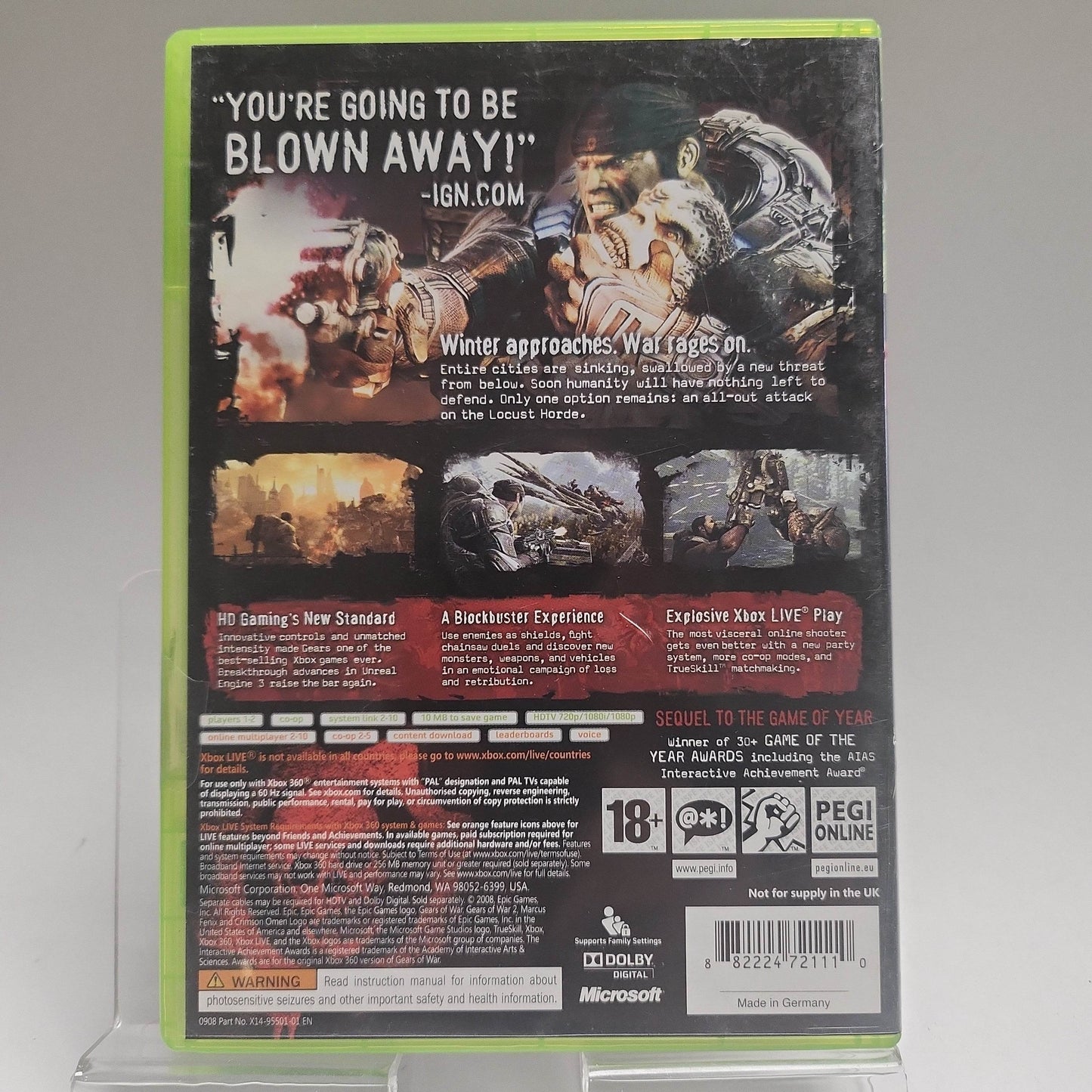 Gears of War 2 Xbox 360 - Feniks Gameshop