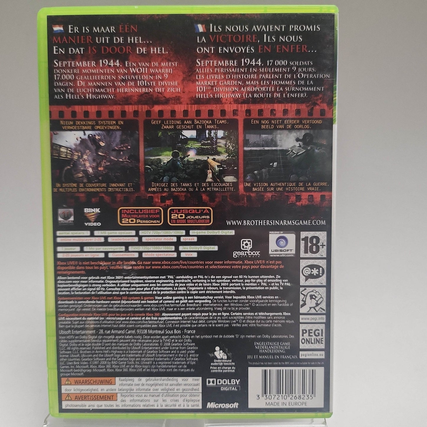Brothers in Arms Hell's Highway Xbox 360 - Feniks Gameshop