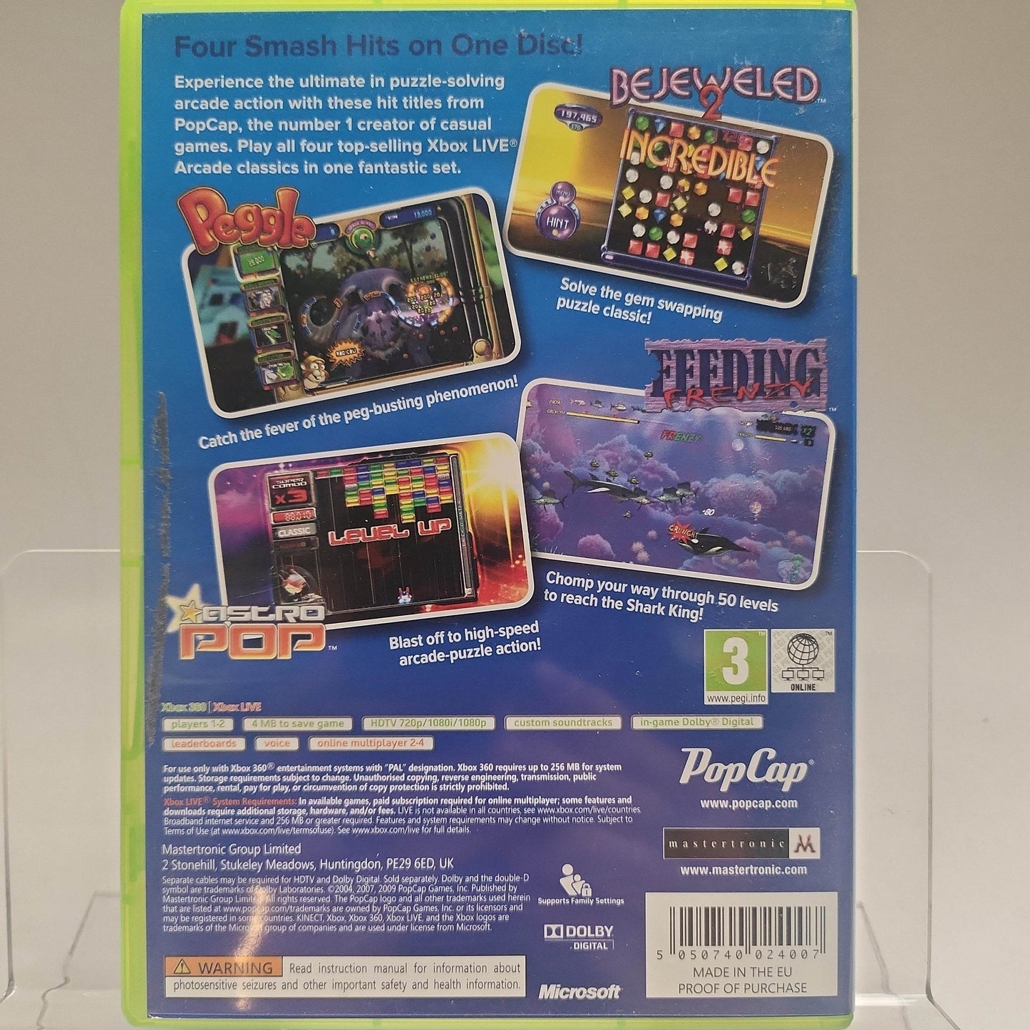 Pop Cap Hits Xbox 360 - Feniks Gameshop