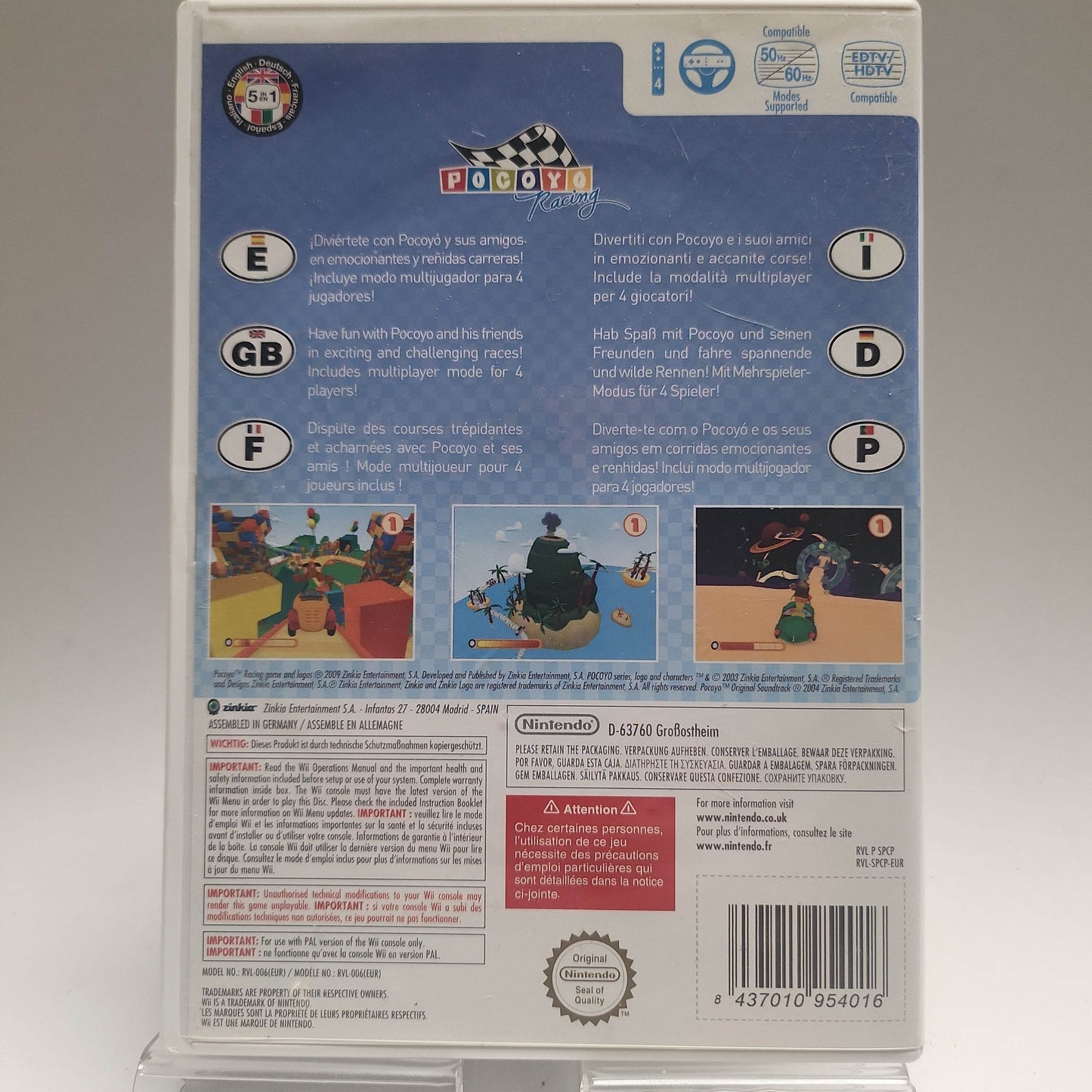 Pocoyo Racing (No Book) Nintendo Wii - Feniks Gameshop