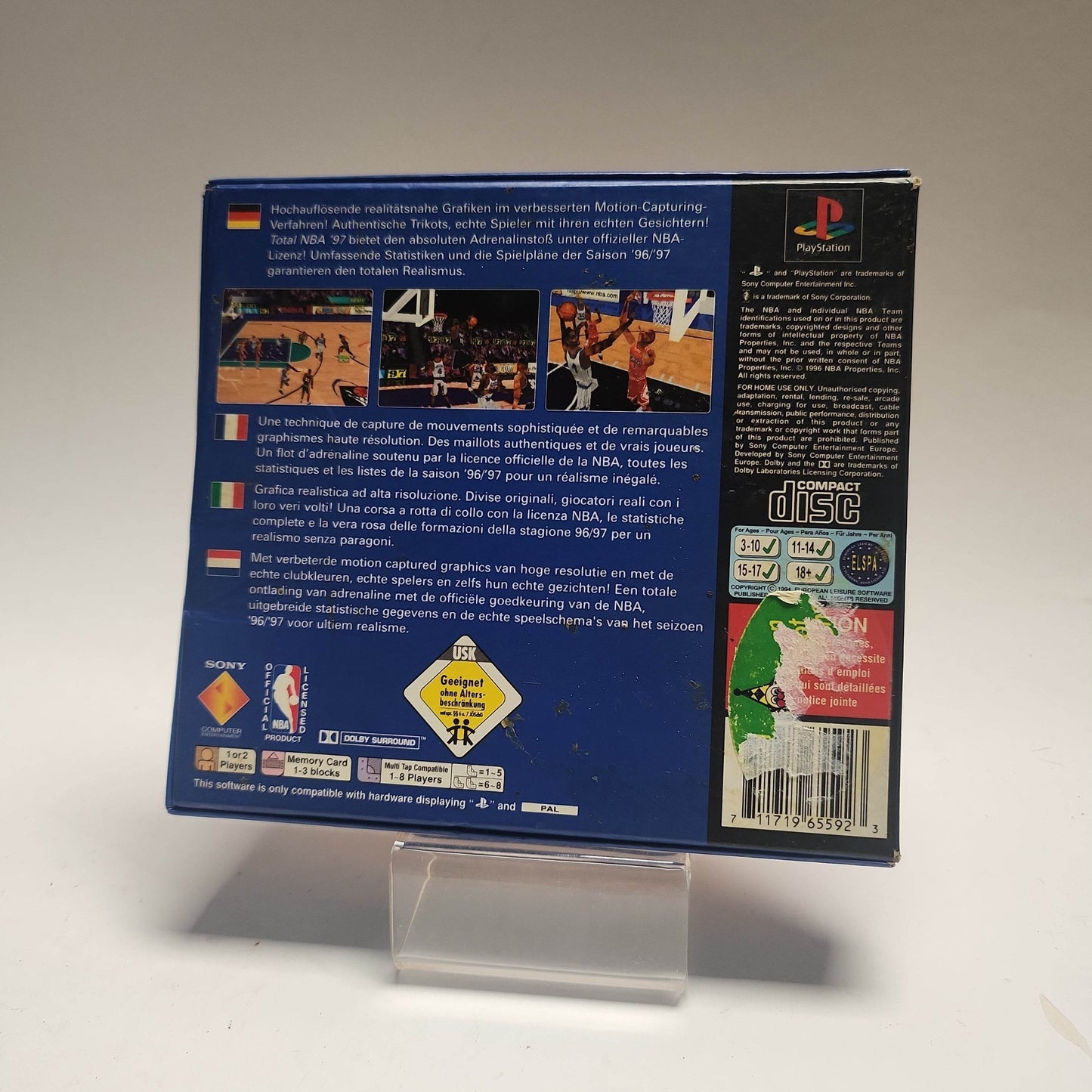 Total NBA'97 Playstation 1 - Feniks Gameshop