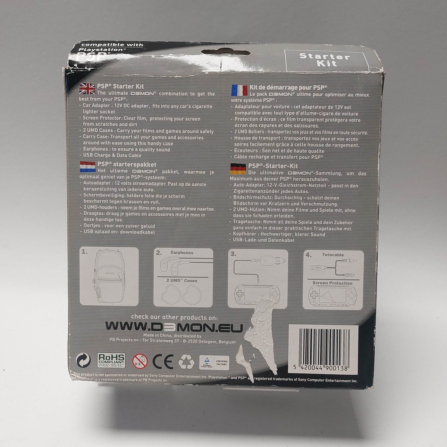 Geseald Compatible With Playstation PSP Starter Kit - Feniks Gameshop