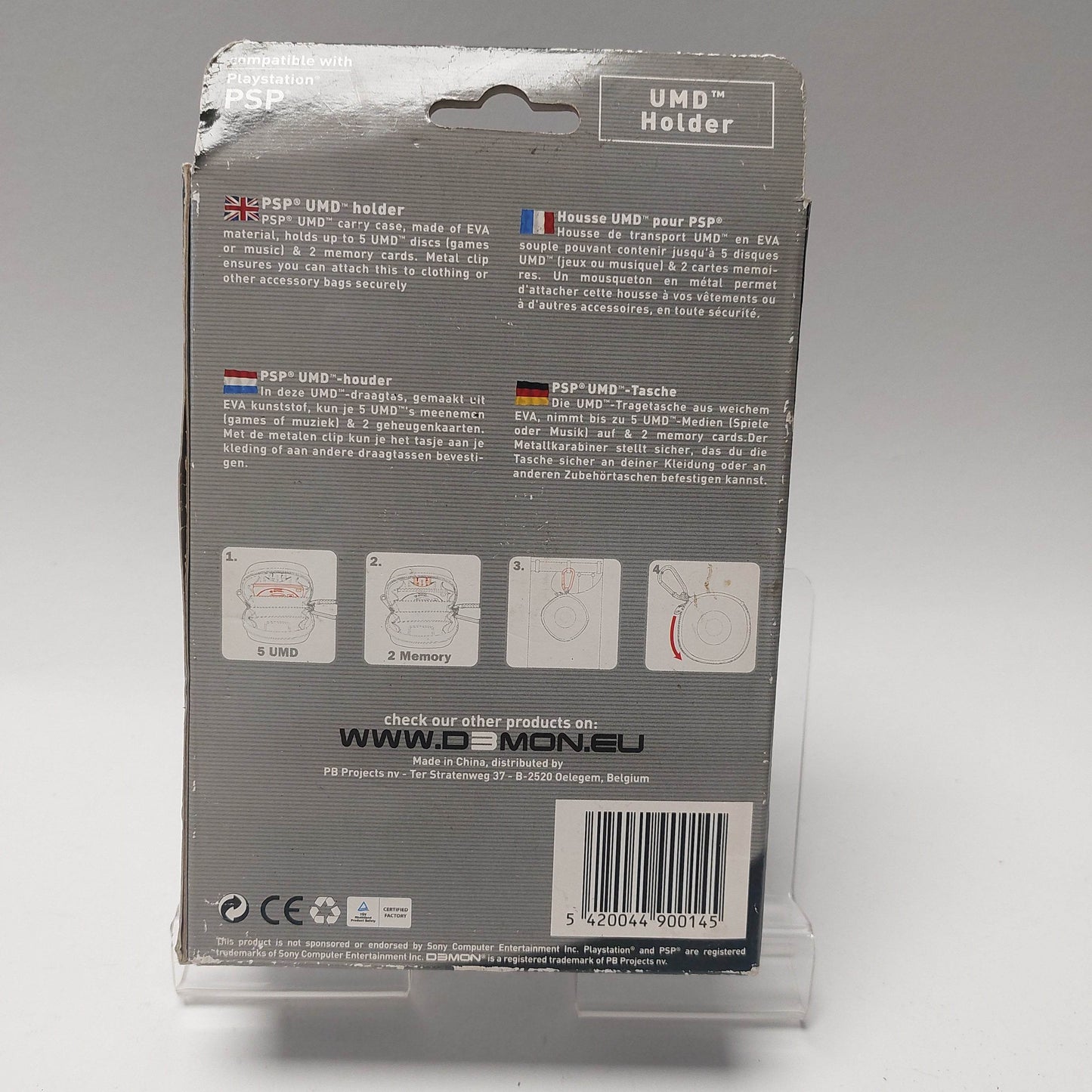 Geseald Compatible With Playstation PSP UMD Holder - Feniks Gameshop