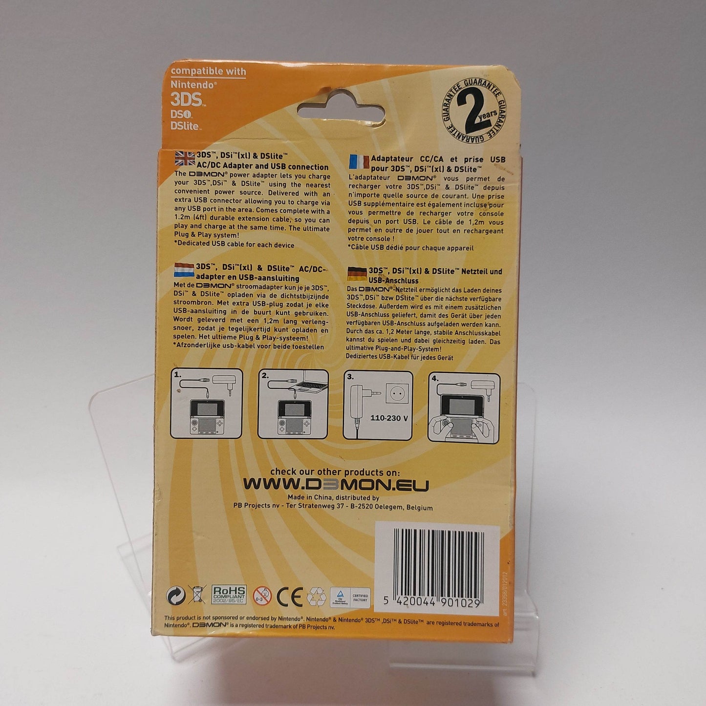 Compatible With Nintendo 3DS/DS/DS Lite Geseald AS/DC Adapter - Feniks Gameshop