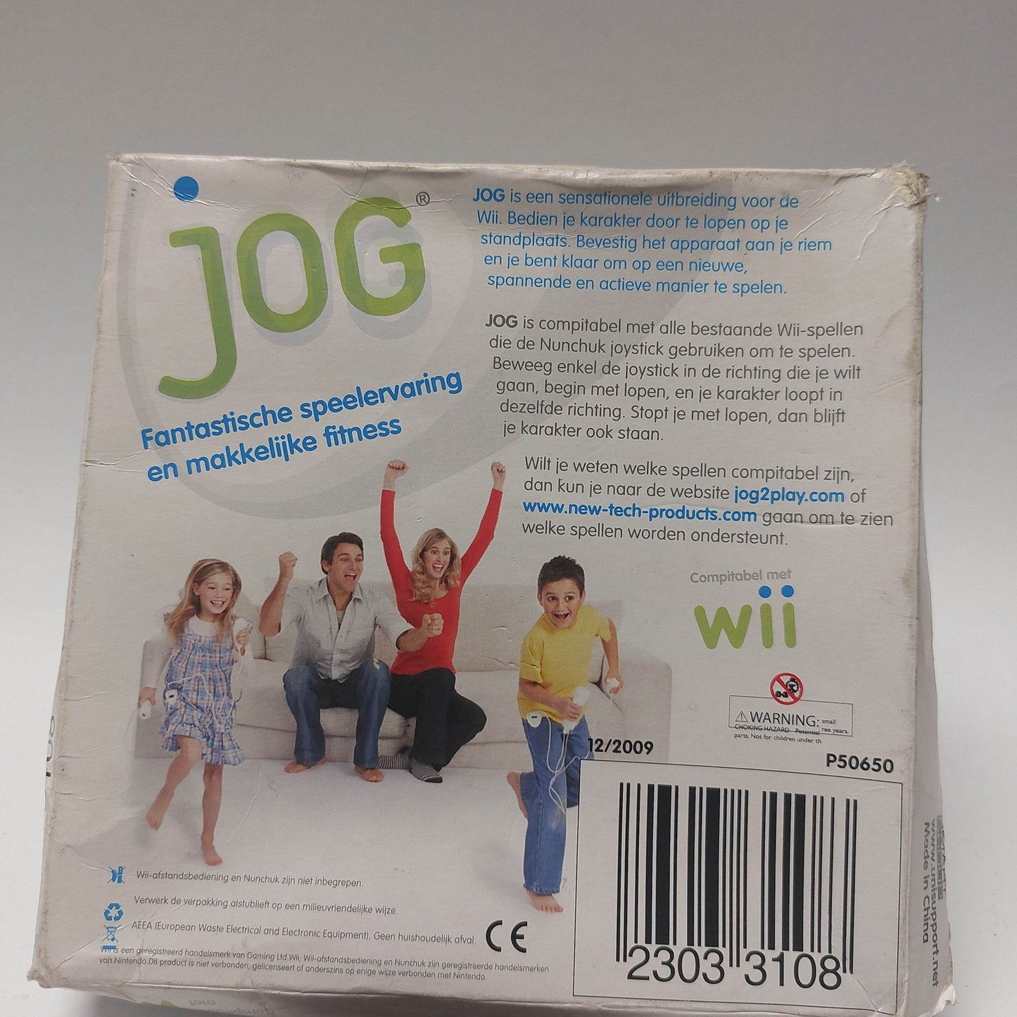 Jog Innovatieve Controler die Bewegingen Herkend Geseald Wii - Feniks Gameshop