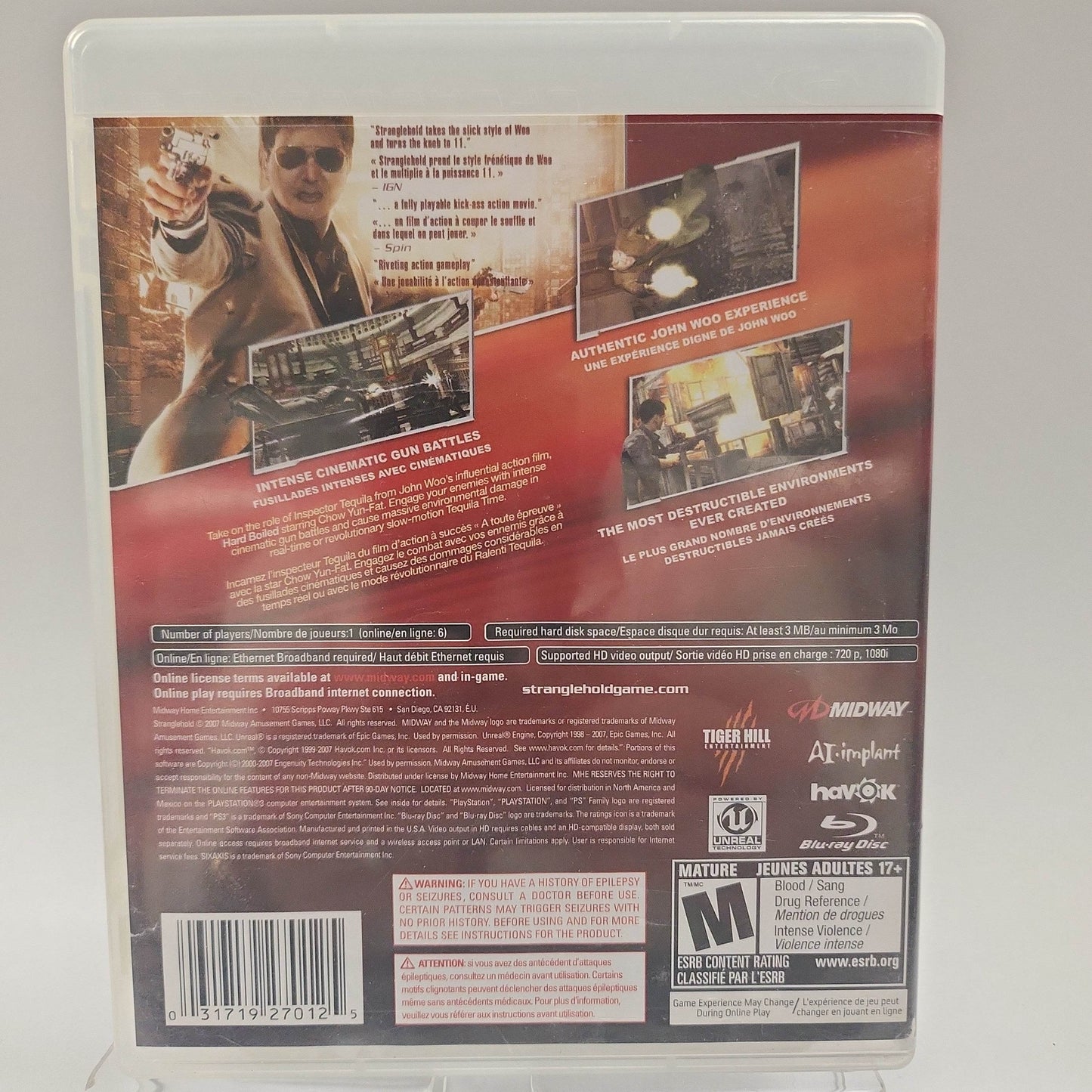 John Woo presents Strangehold American Edition Playstation 3 - Feniks Gameshop