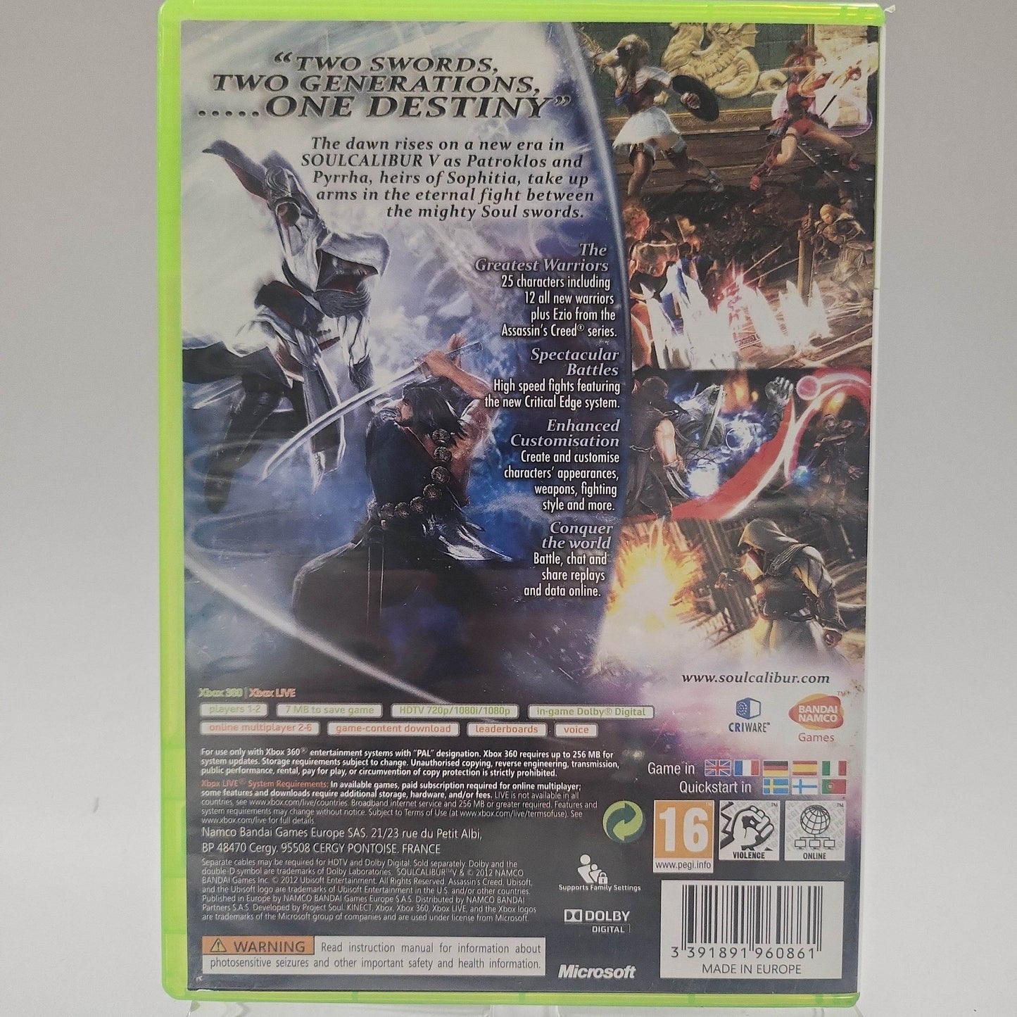 Soul Calibur V Xbox 360 - Feniks Gameshop