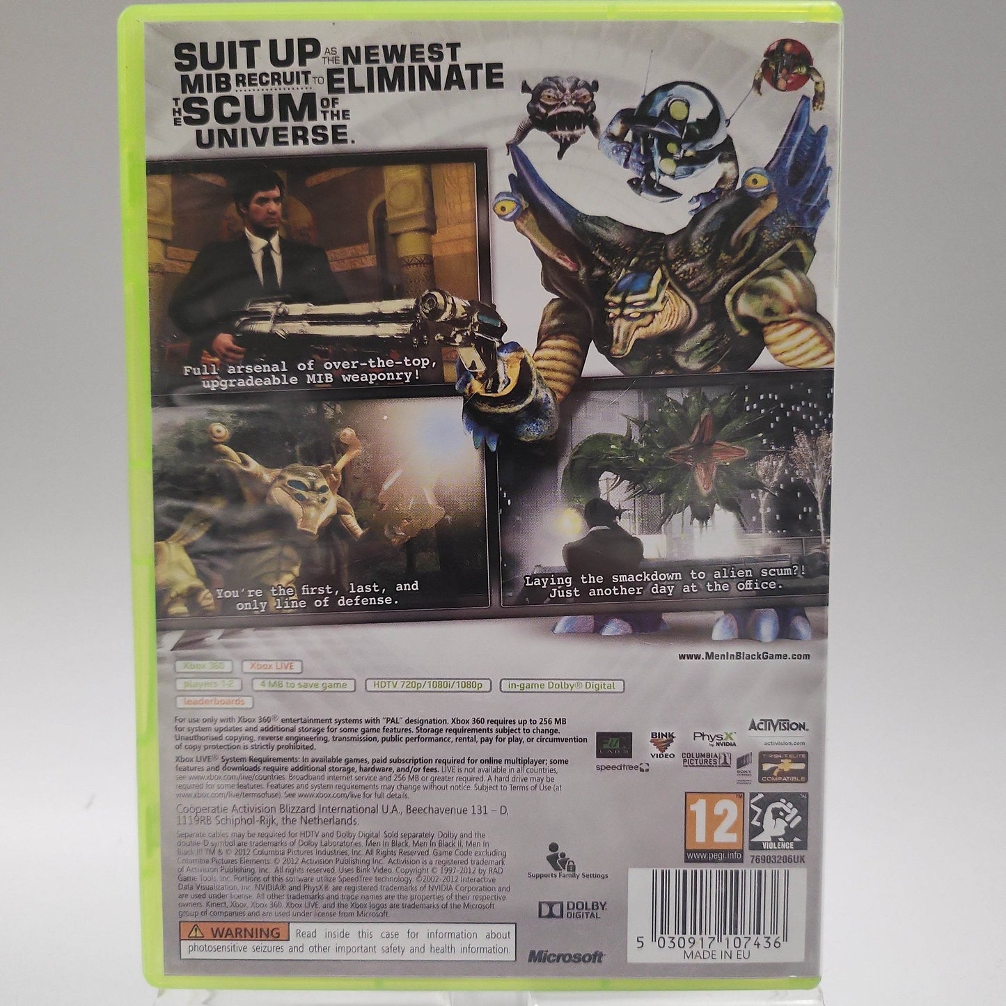 MIB Alien Crisis Xbox 360 - Feniks Gameshop