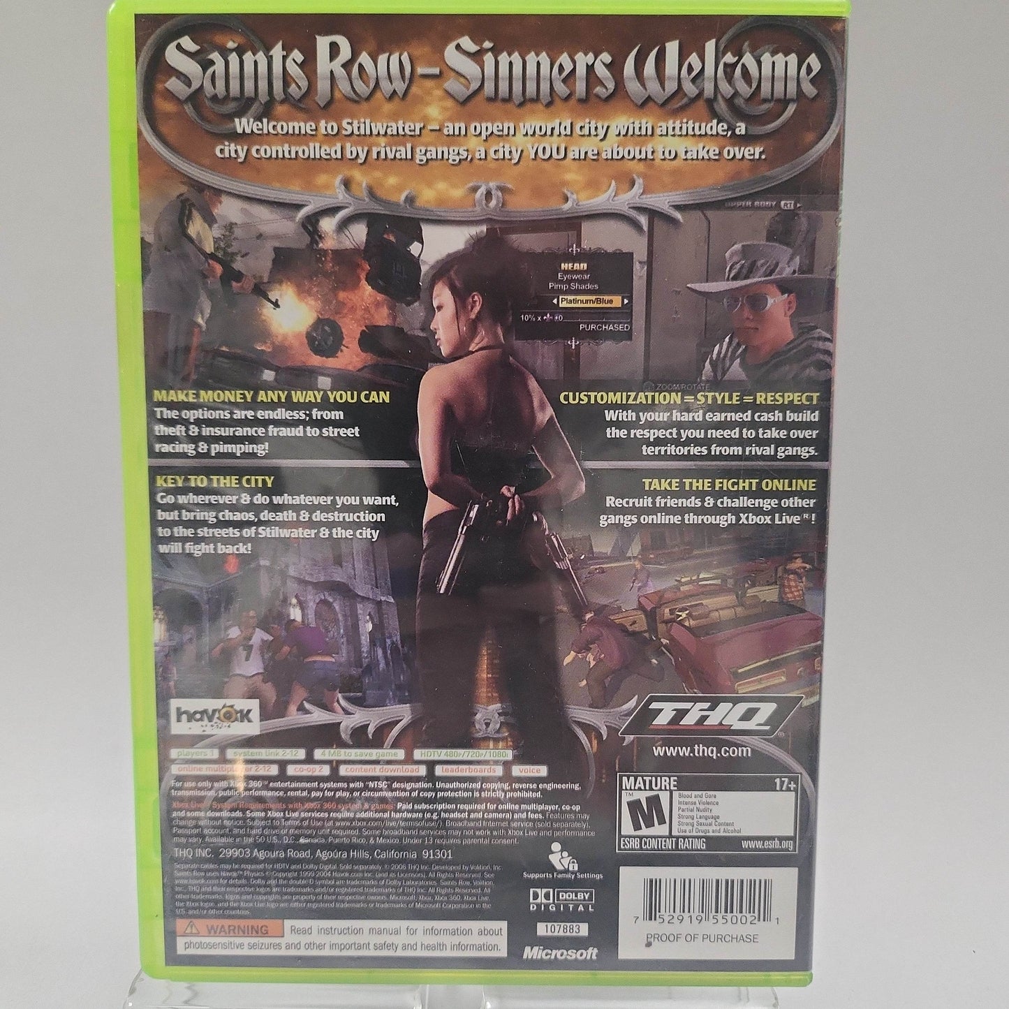 Saints Row American Edition Xbox 360 - Feniks Gameshop
