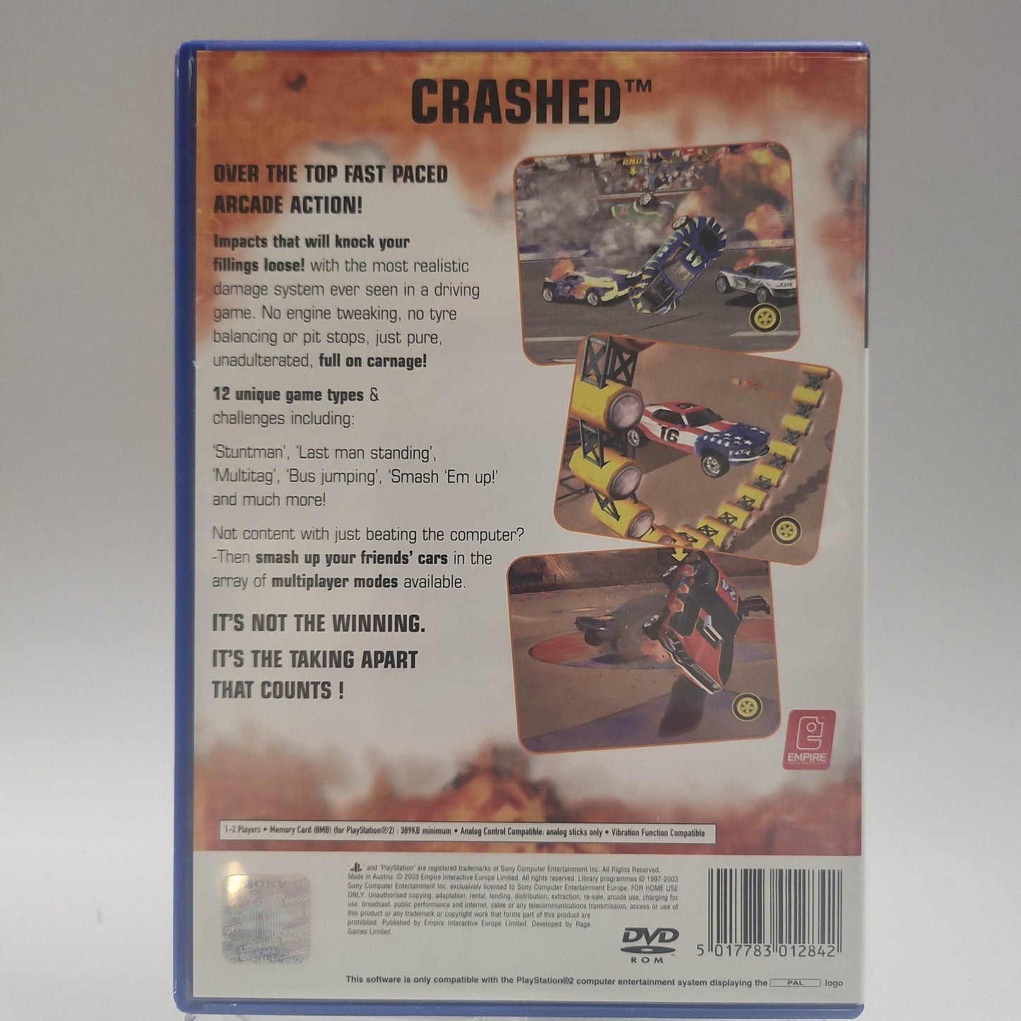 Crashed Playstation 2 - Feniks Gameshop