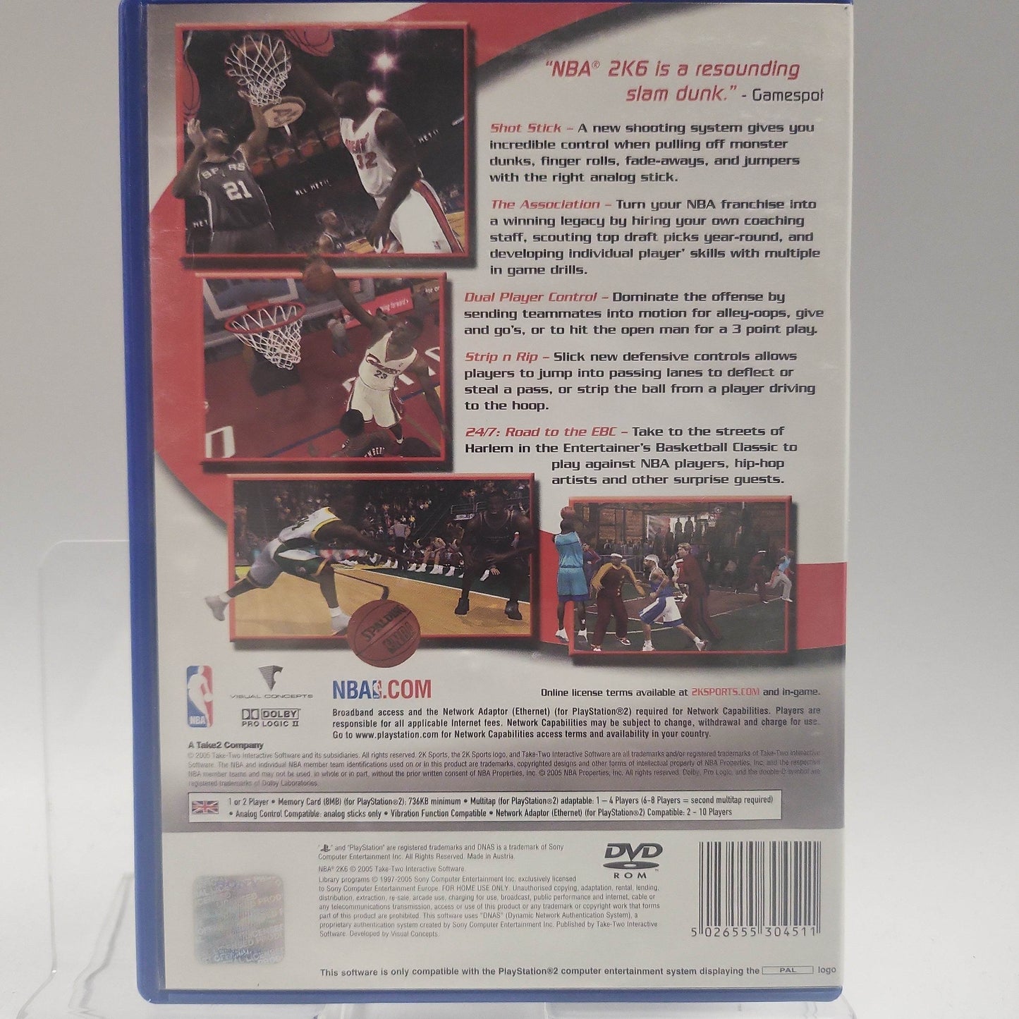 NBA 2K 6 Playstation 2 - Feniks Gameshop