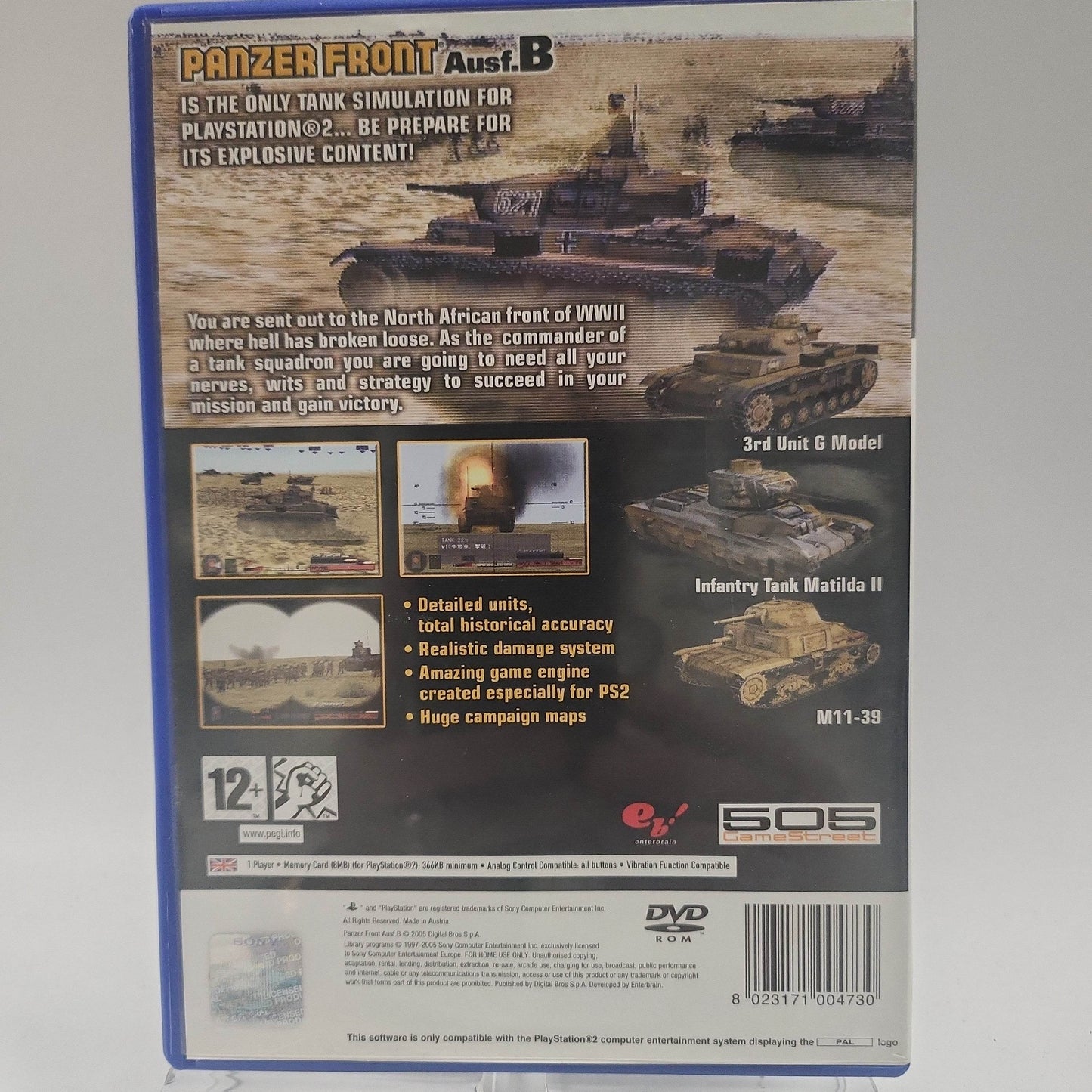 Panzer Front Ausf. B Playstation 2 - Feniks Gameshop