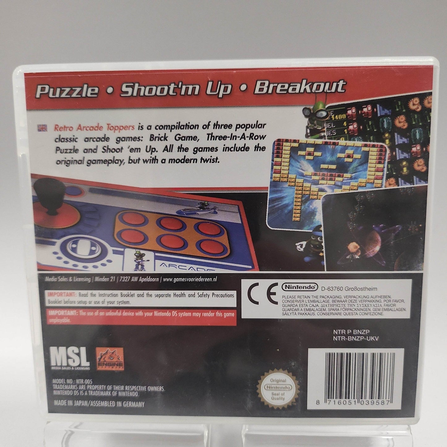 Retro Arcade Toppers Nintendo DS - Feniks Gameshop