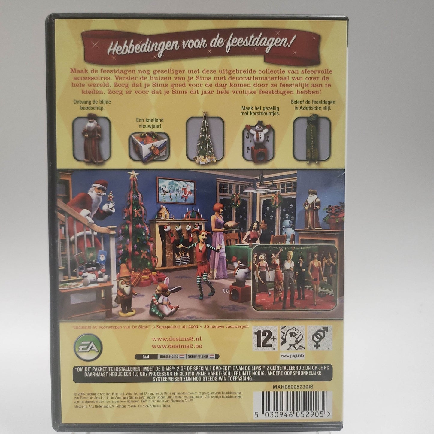 Sims 2 Kerst Accessoires PC - Feniks Gameshop