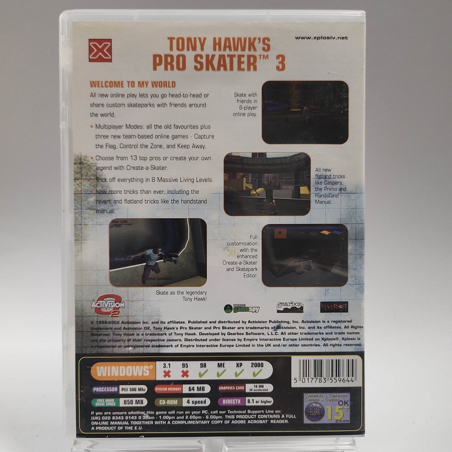 Tony Hawk's Pro Skater 3 (No Book) PC - Feniks Gameshop