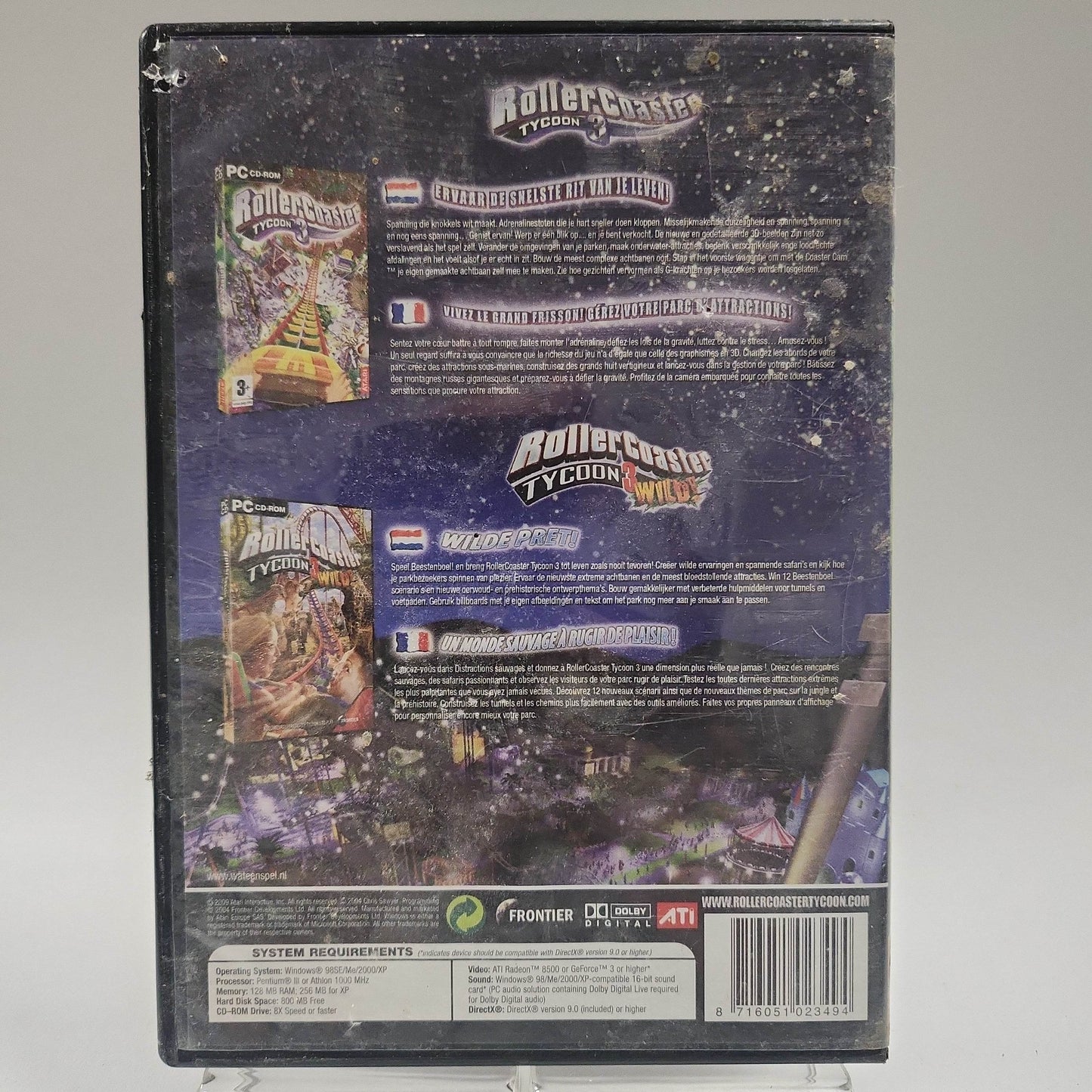 Rollercoaster Tycoon 3 & Tycoon 3 Wild Gold Edition PC - Feniks Gameshop