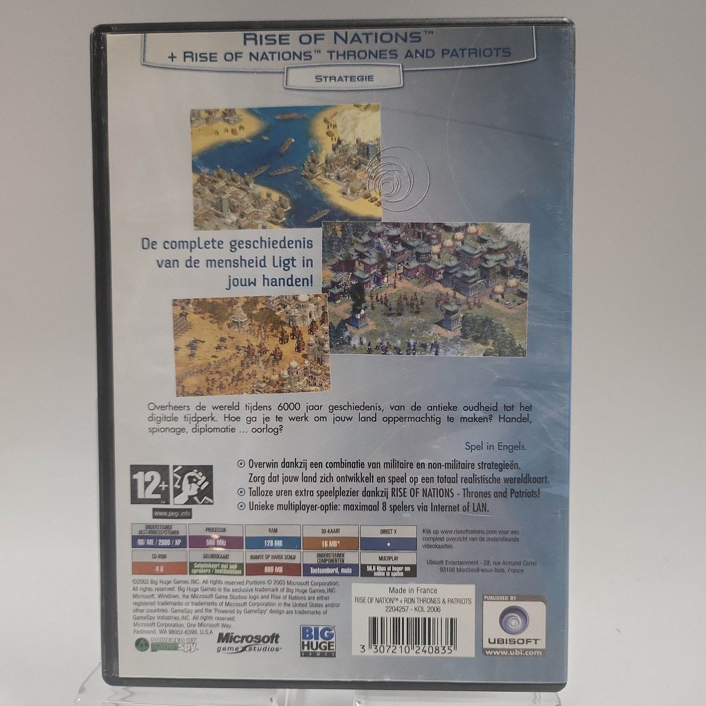 Rise of Nations + Rise of Nations Thrones and Patriots (No Book) PC - Feniks Gameshop