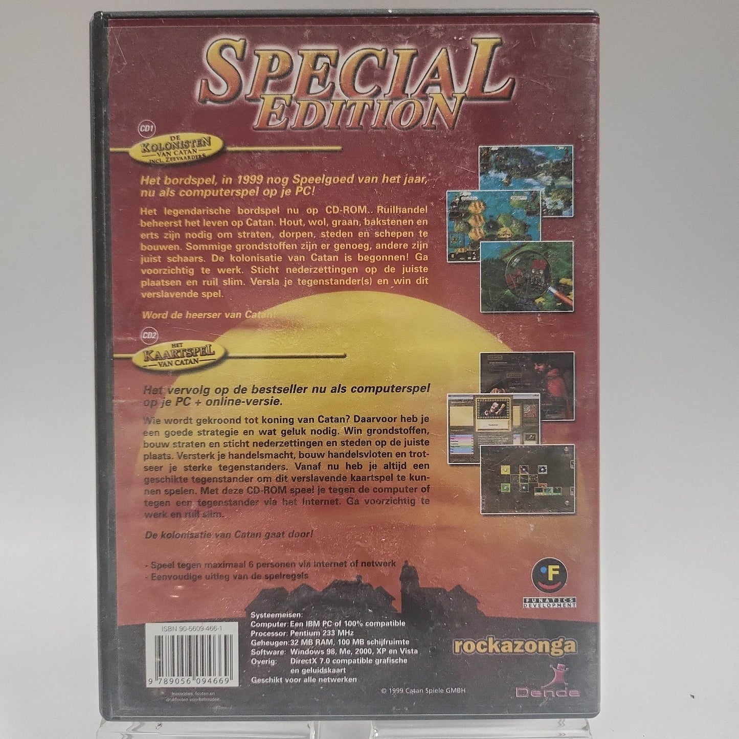 Kolonisten van Catan incl Zeevaarders (excl kaarten) (No Book) PC - Feniks Gameshop