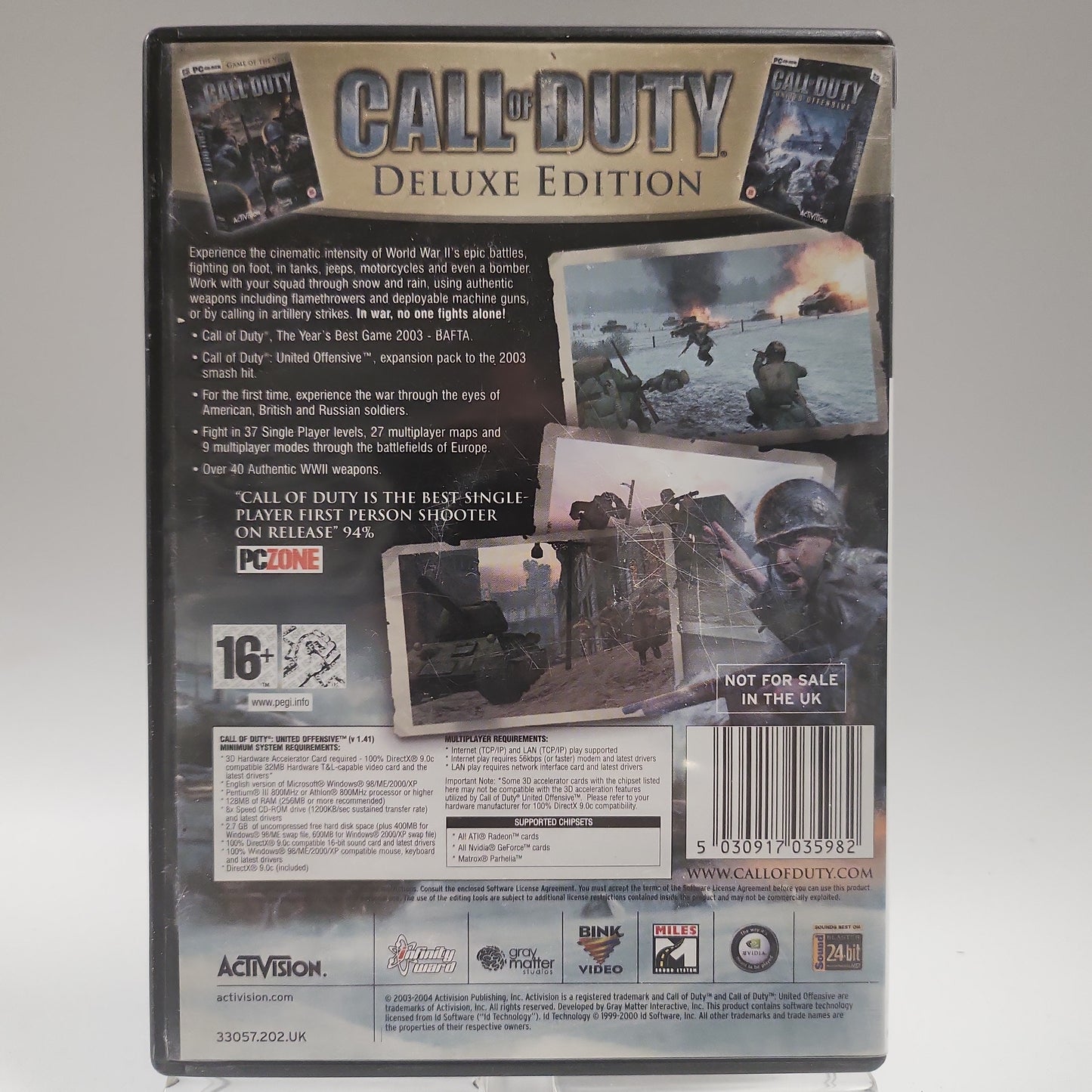 Call of Duty "Best of" Deluxe Edition PC