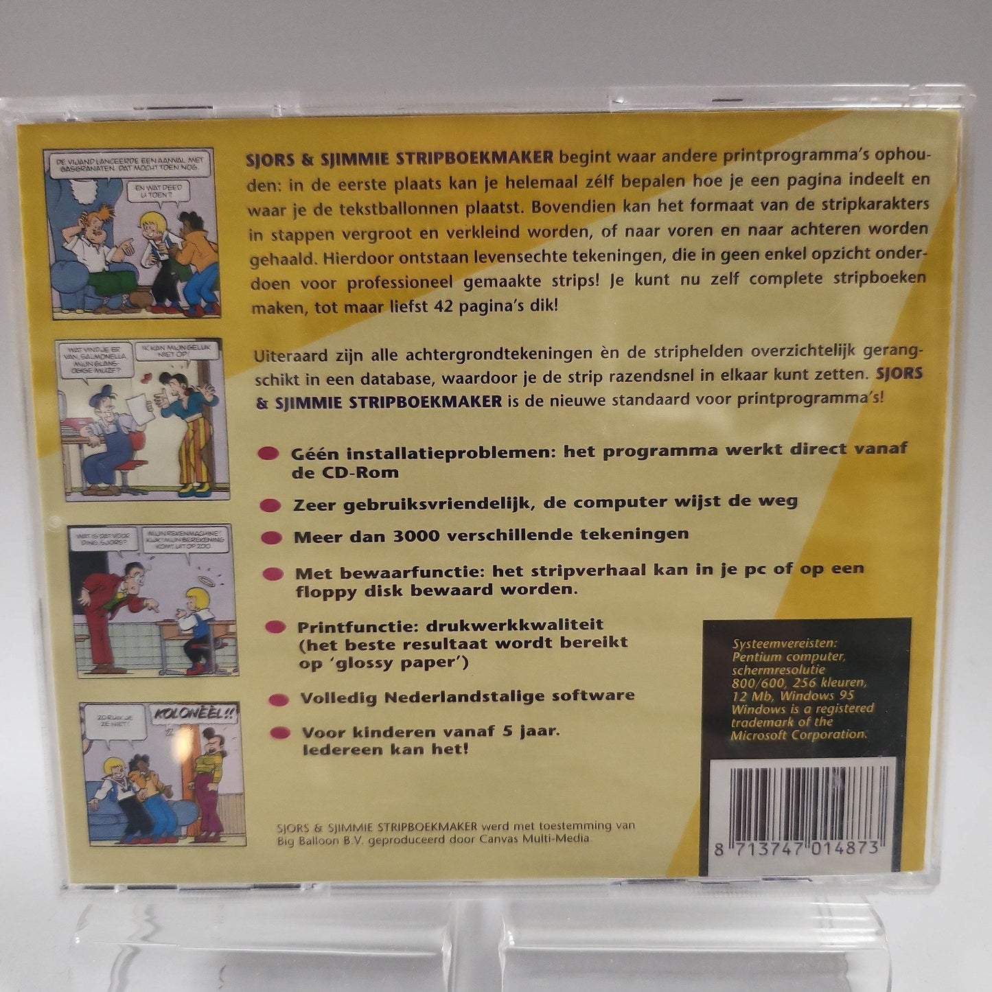 Sjors & Sjimmie Stripboekenmaker PC - Feniks Gameshop