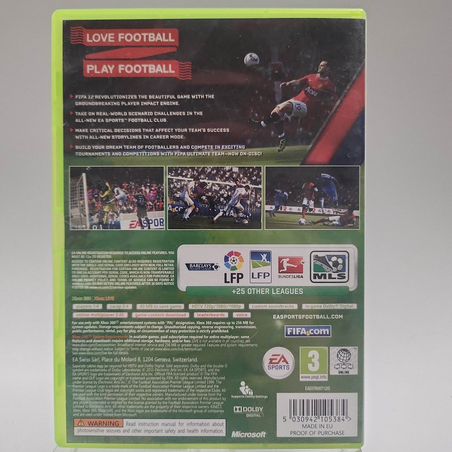 FIFA 12 Special English Edition Xbox 360 - Feniks Gameshop