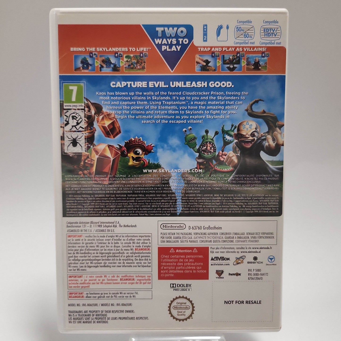 Skylanders Trap Team Nintendo Wii - Feniks Gameshop