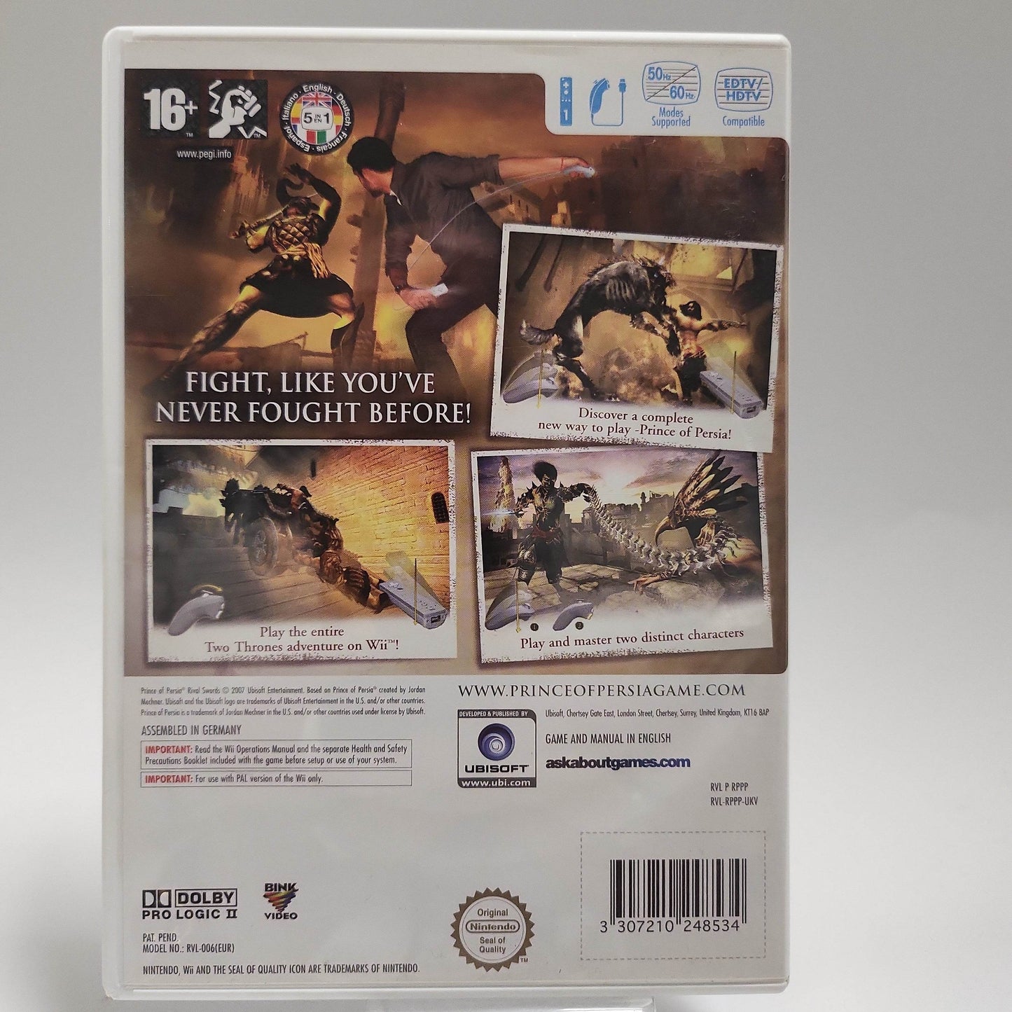Prince of Persia Rival Swords Nintendo Wii - Feniks Gameshop