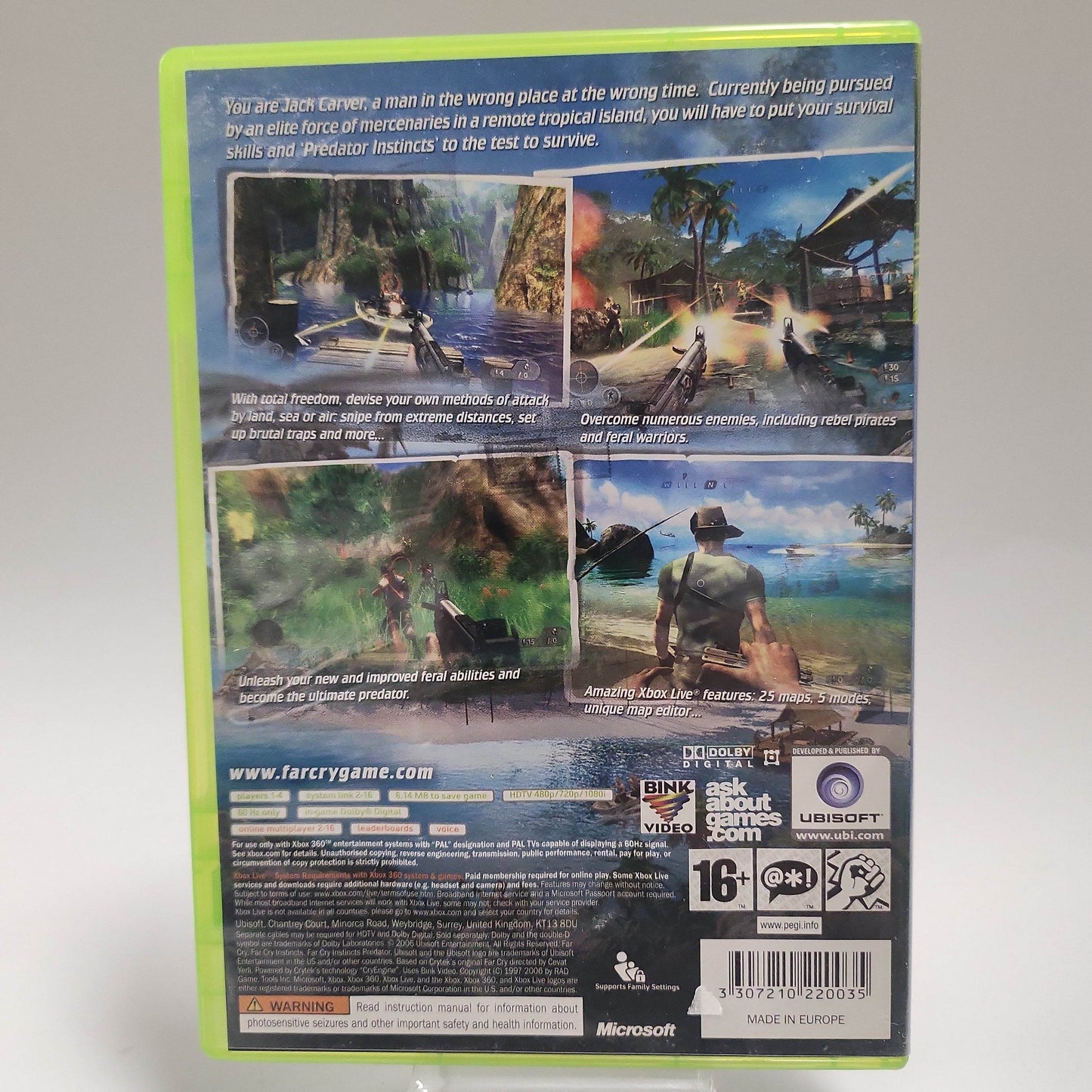 Farcry Instincts Predator Xbox 360 - Feniks Gameshop