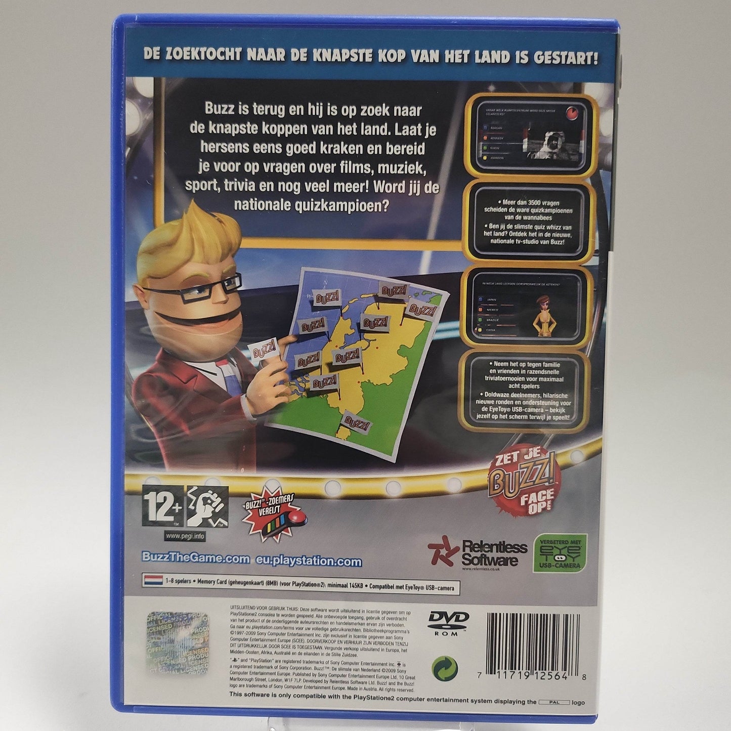Buzz de Slimste van Nederland Playstation 2 - Feniks Gameshop