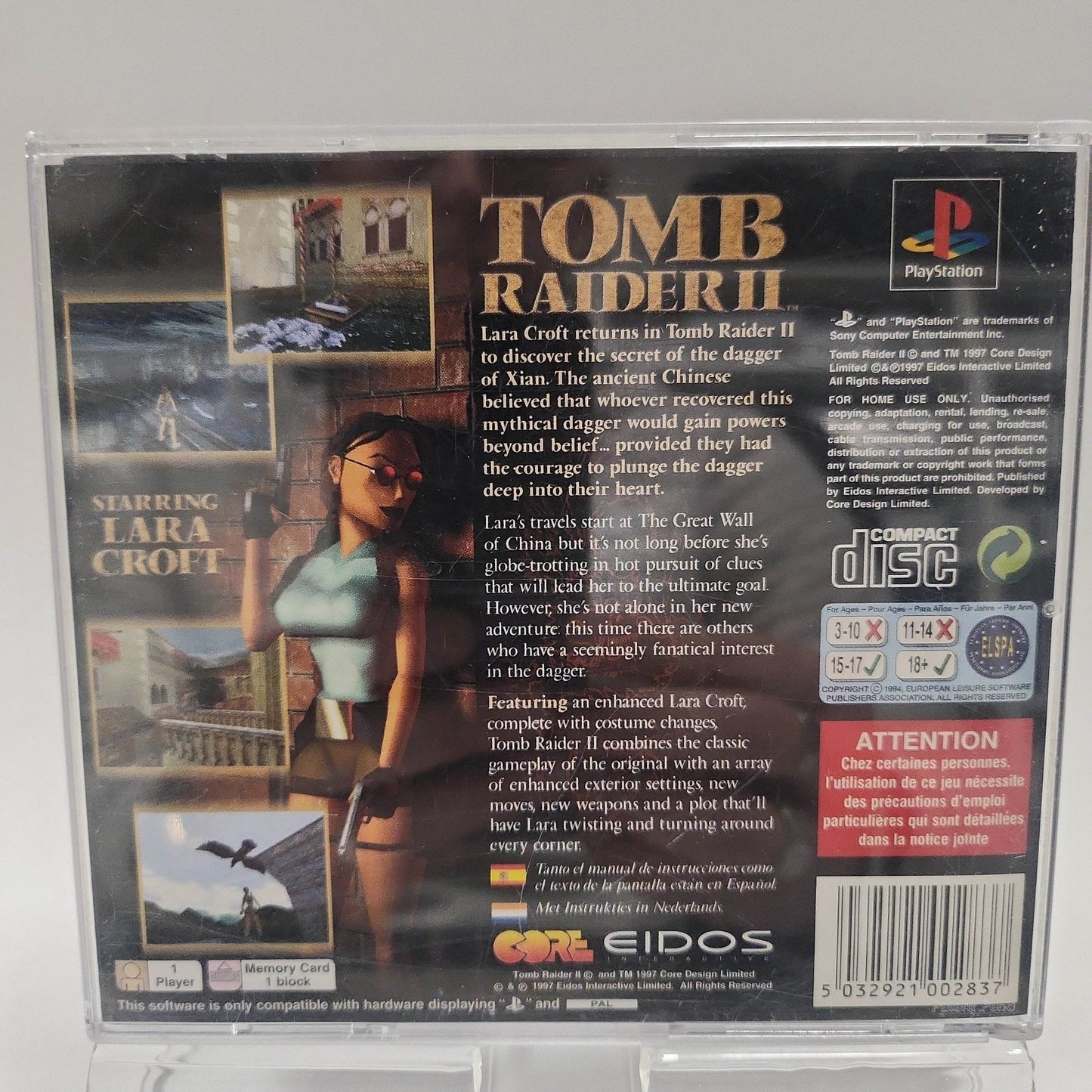 Tomb Raider II Playstation 1 - Feniks Gameshop