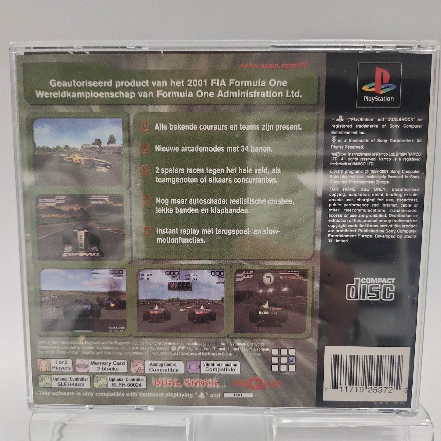 Formula One 2001 Playstation 1 - Feniks Gameshop