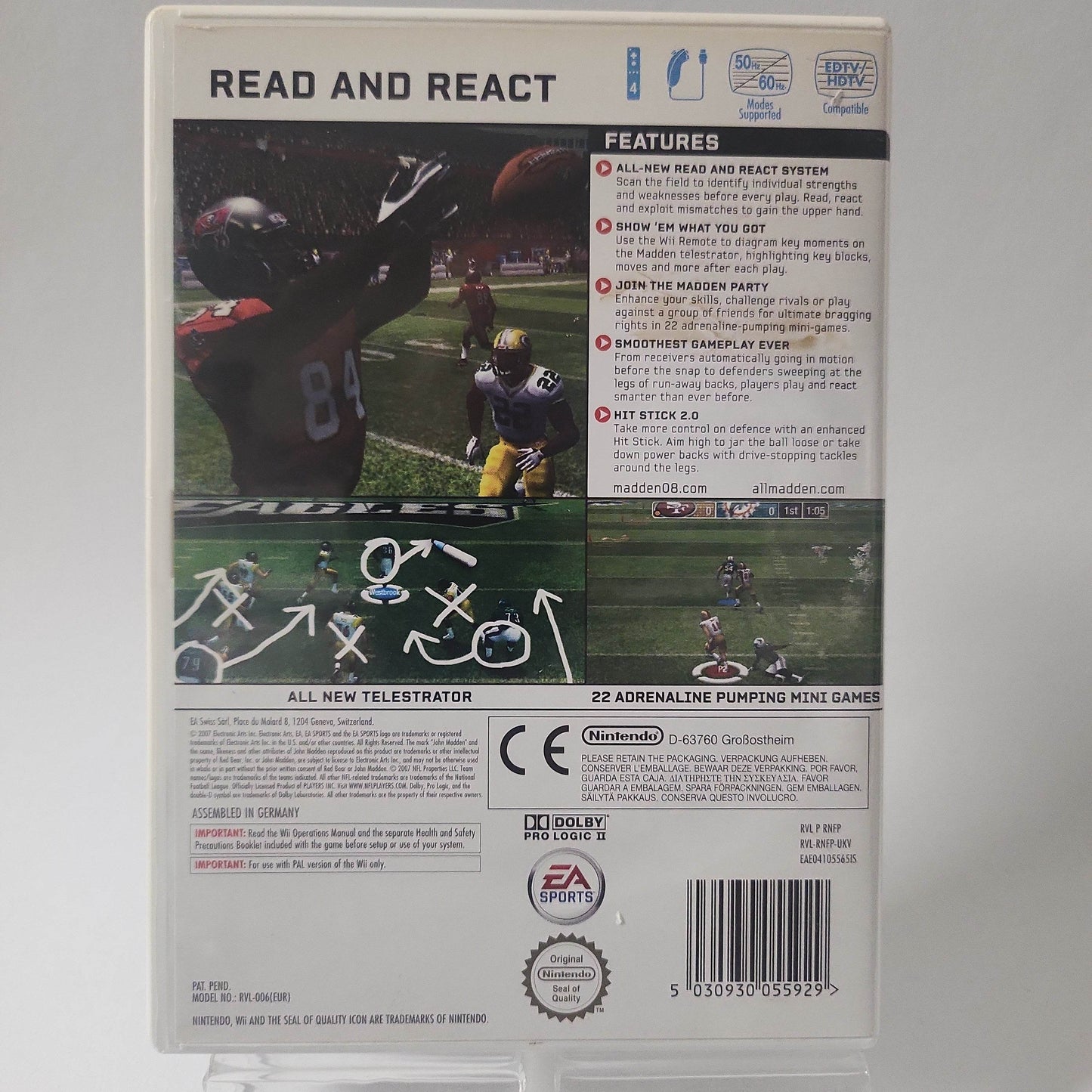 Madden NFL 08 Nintendo Wii - Feniks Gameshop